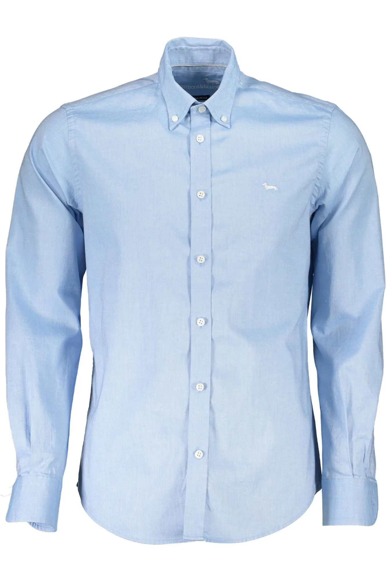 Harmont & Blaine Light Blue Cotton Men Shirt