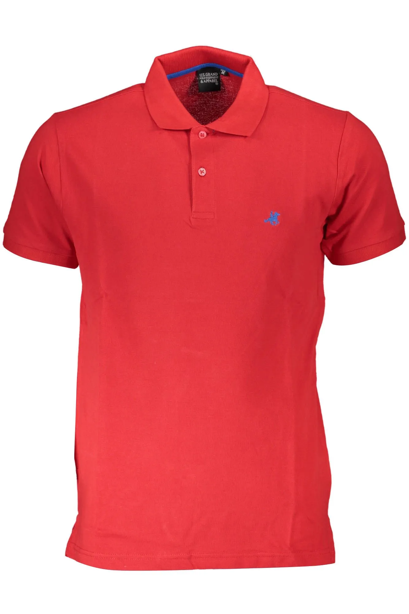 U.S. Grand Polo Red Cotton Men Polo Shirt