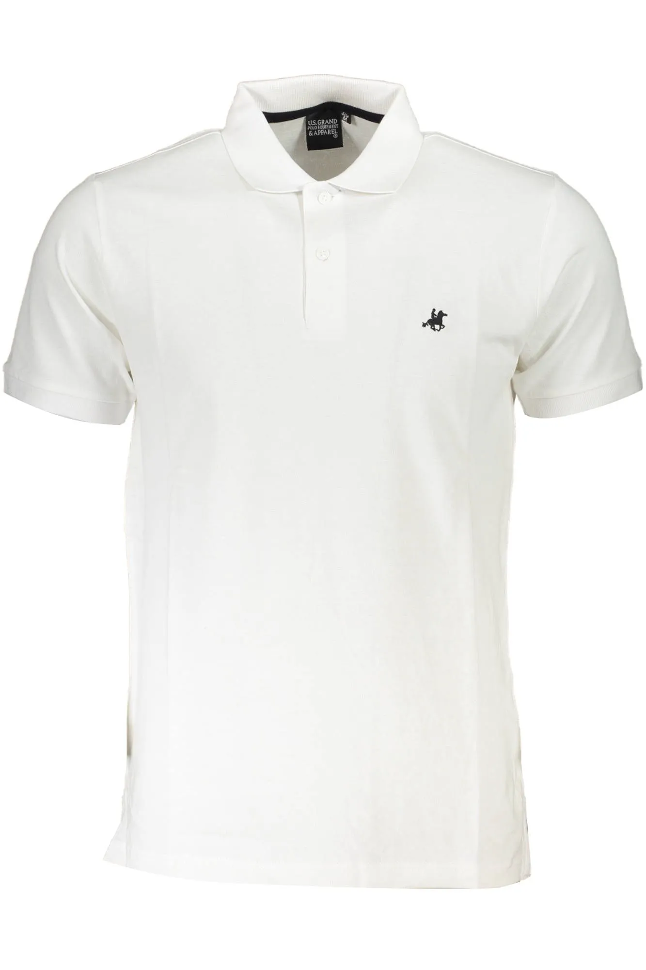 U.S. Grand Polo White Cotton Men Polo