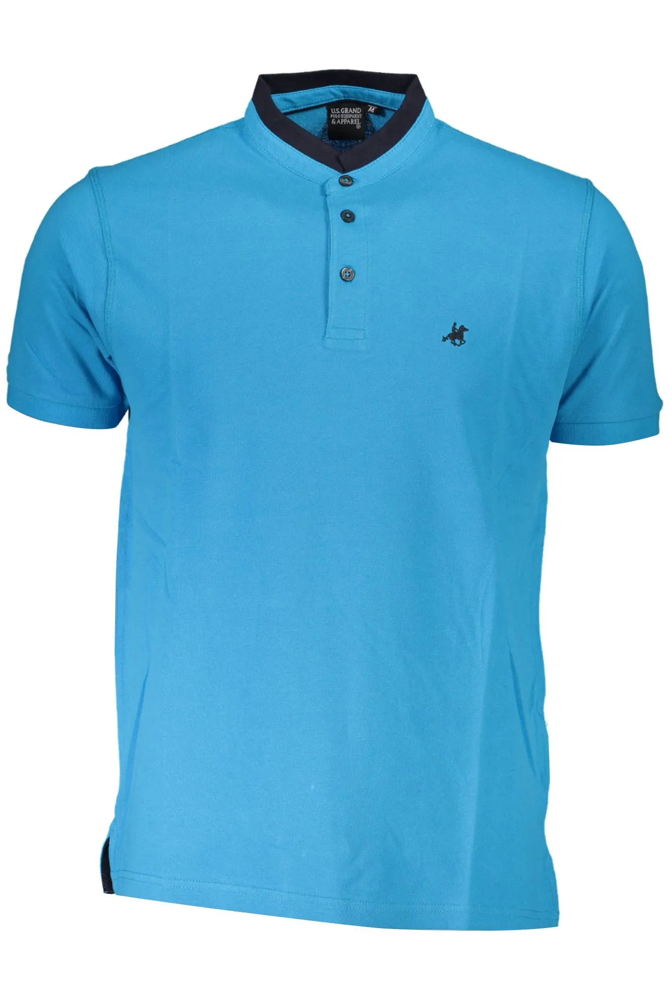 U.S. Grand Polo Light Blue Cotton Men T-Shirt