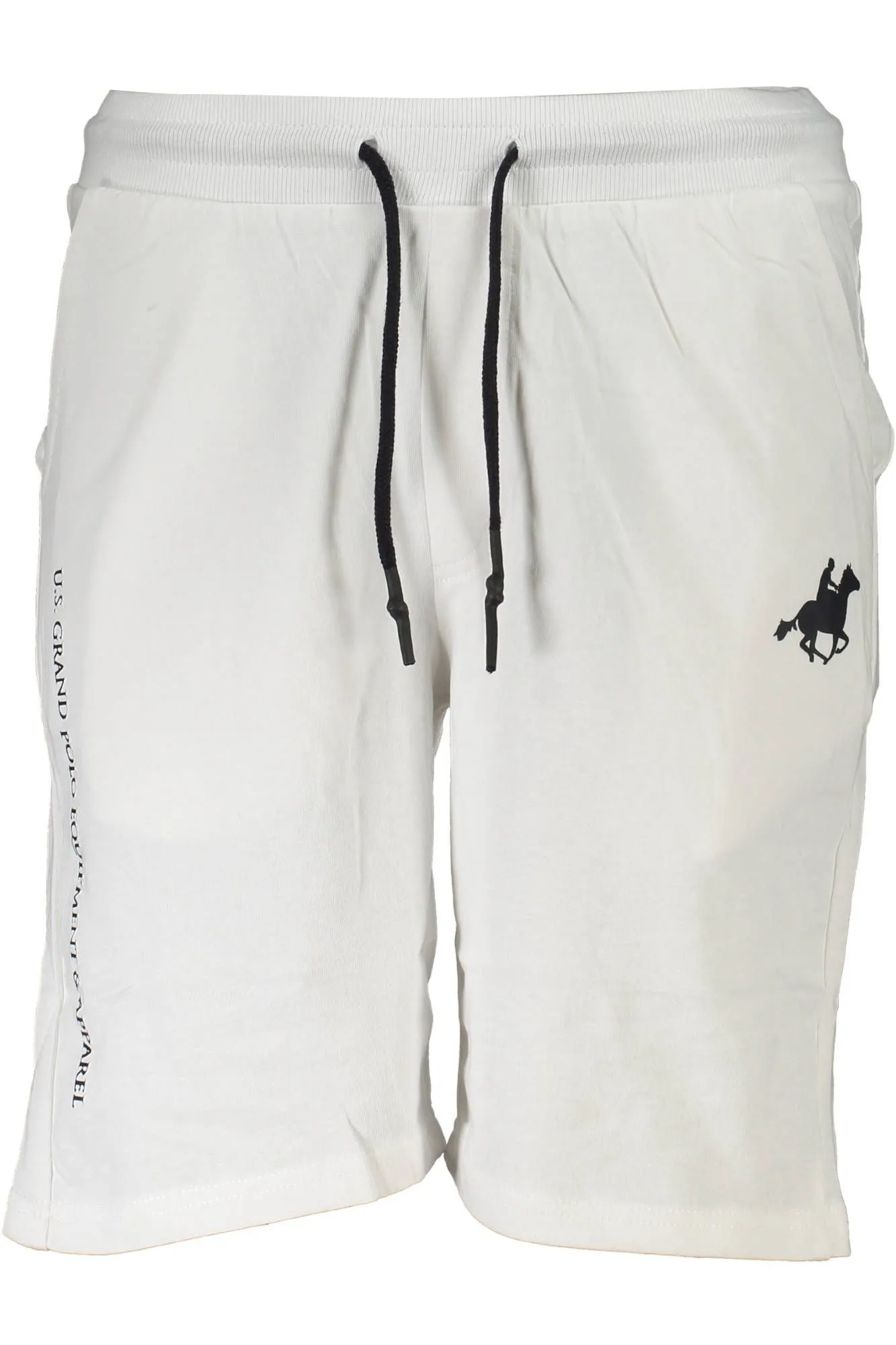 U.S. Grand Polo White Cotton Men Short