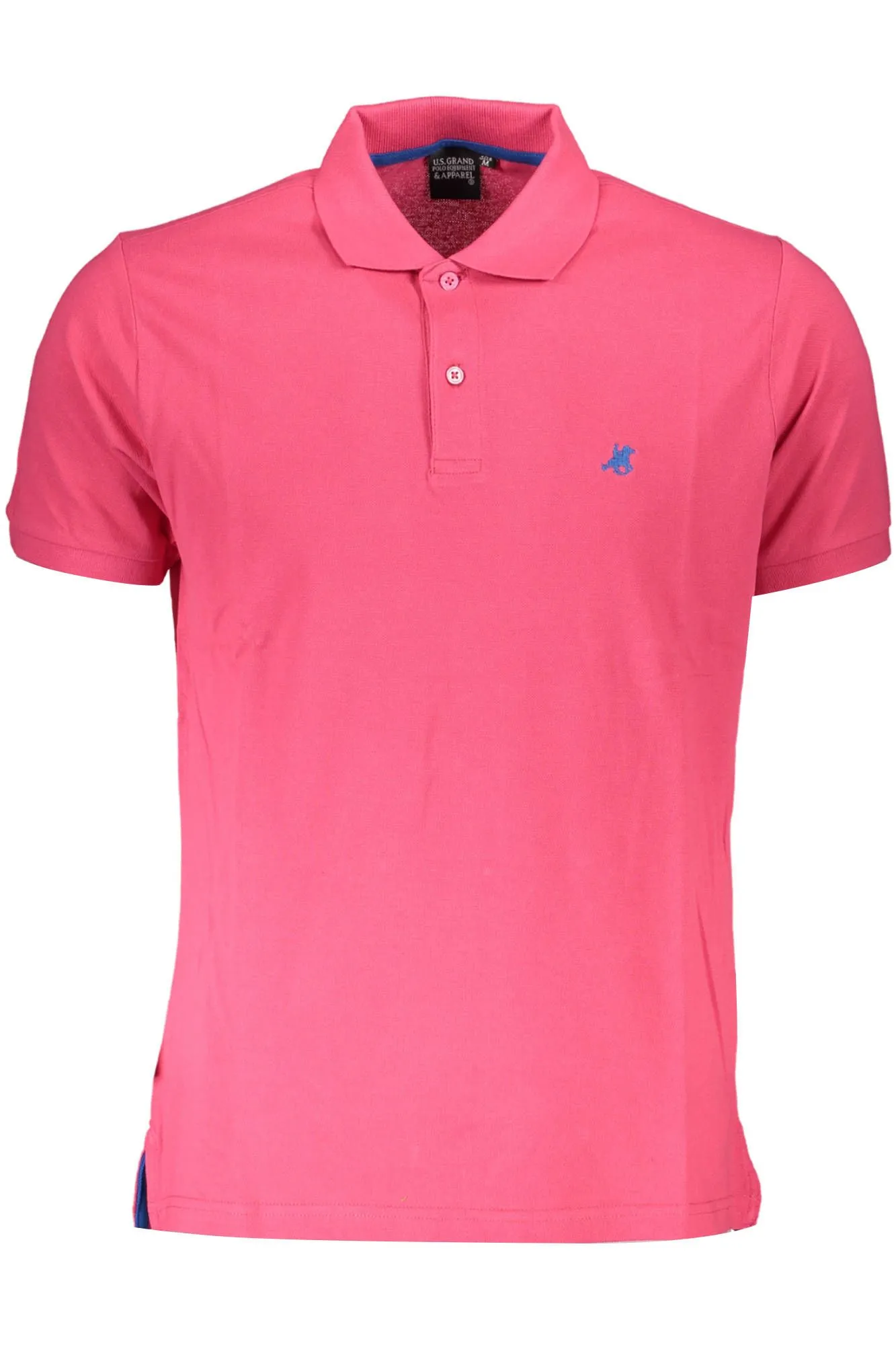 U.S. Grand Polo Pink Cotton Men Polo Shirt