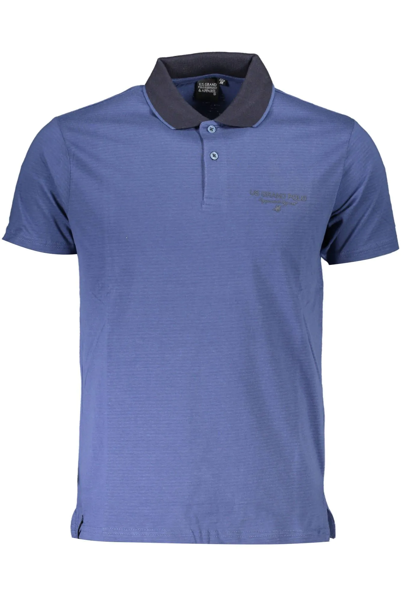 U.S. Grand Polo Blue Cotton Men Polo Shirt