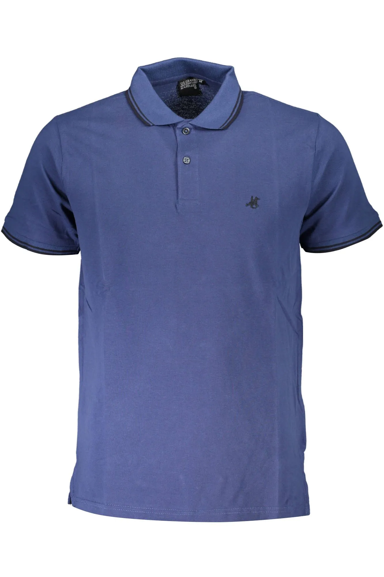 U.S. Grand Polo Blue Cotton Men Polo Shirt