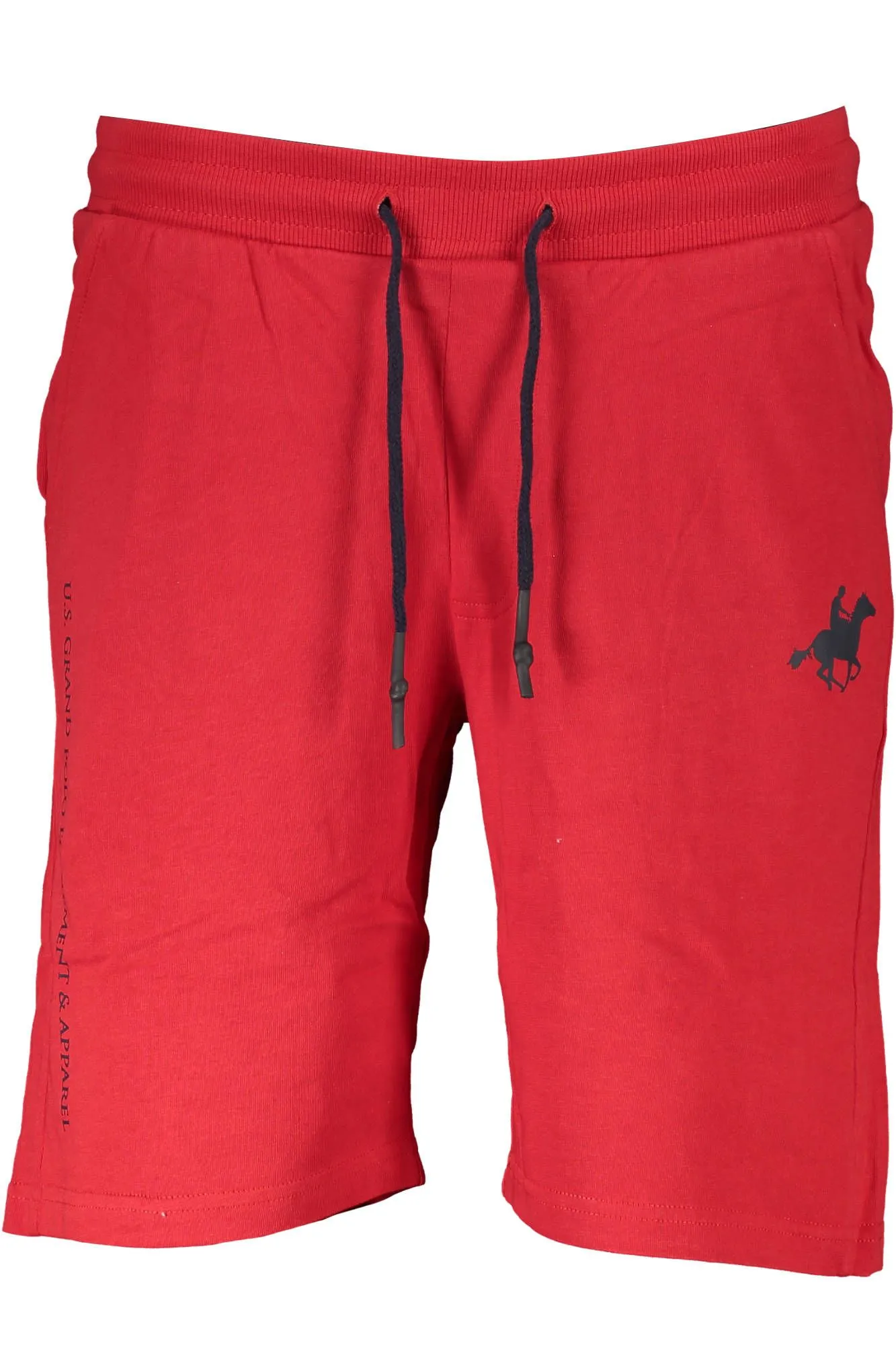 U.S. Grand Polo Red Cotton Men Short