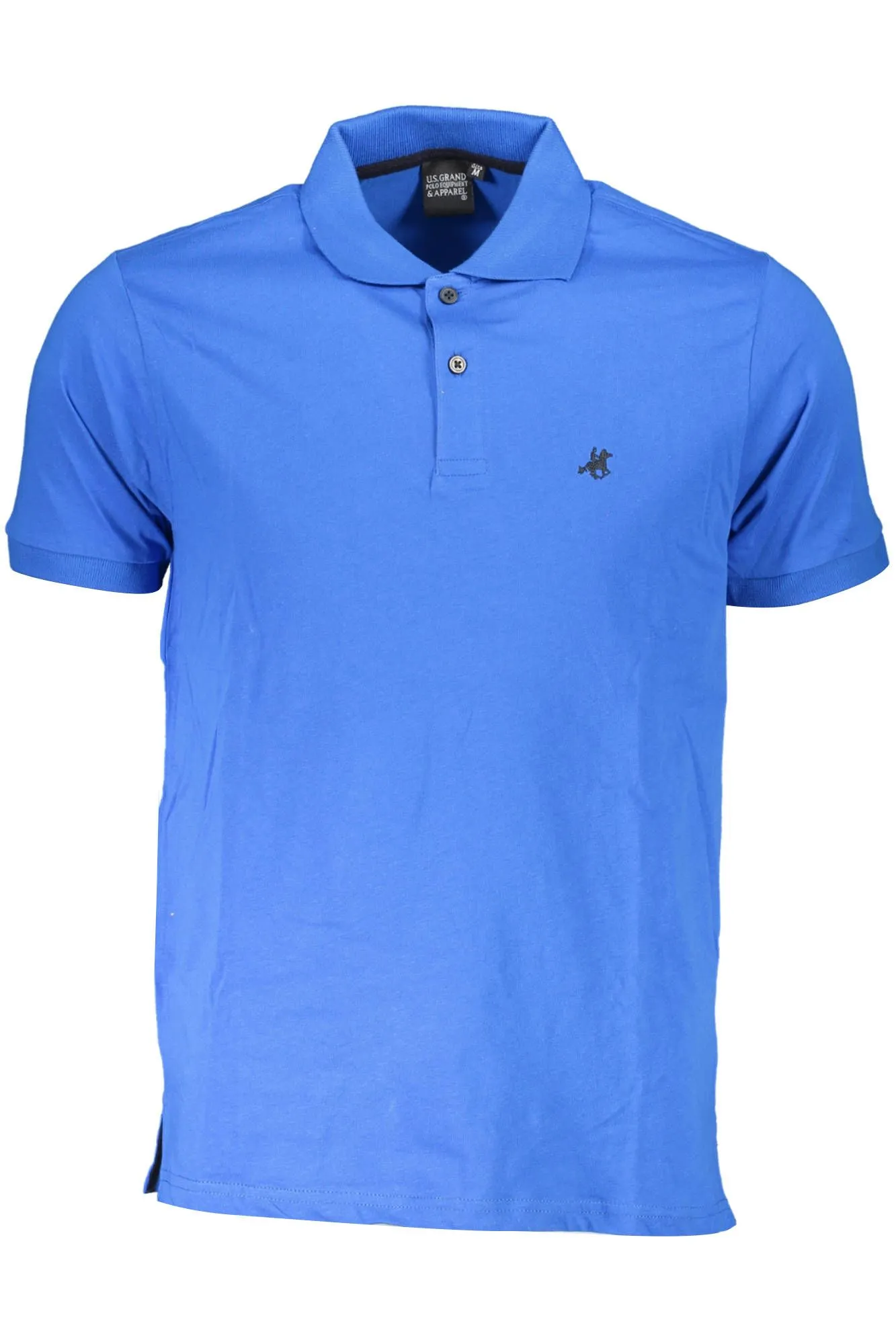 U.S. Grand Polo Blue Cotton Men Polo Shirt