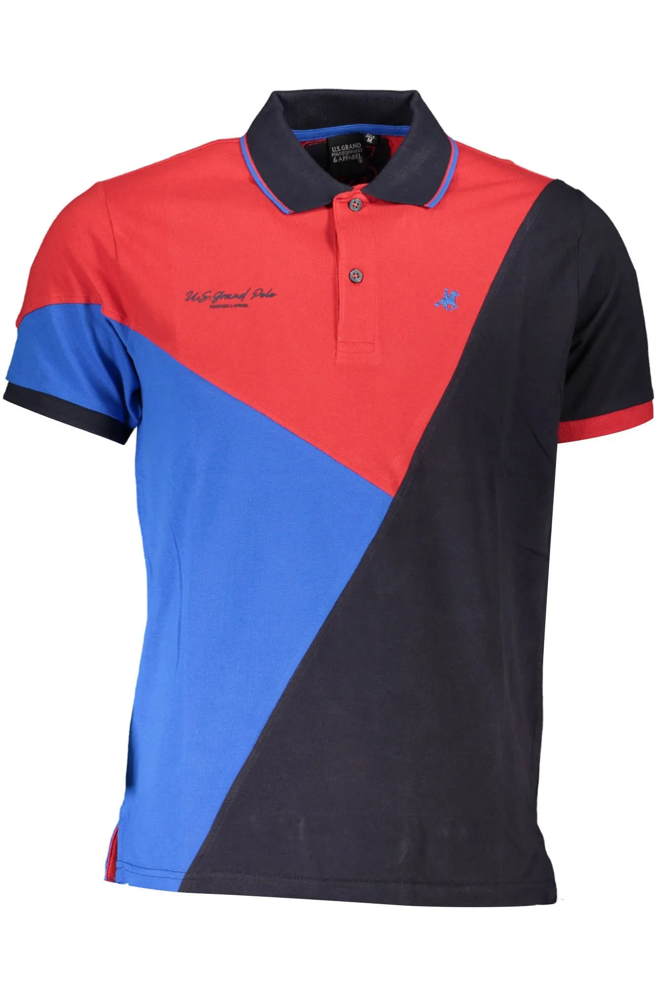 U.S. Grand Polo Red Cotton Men Polo Shirt