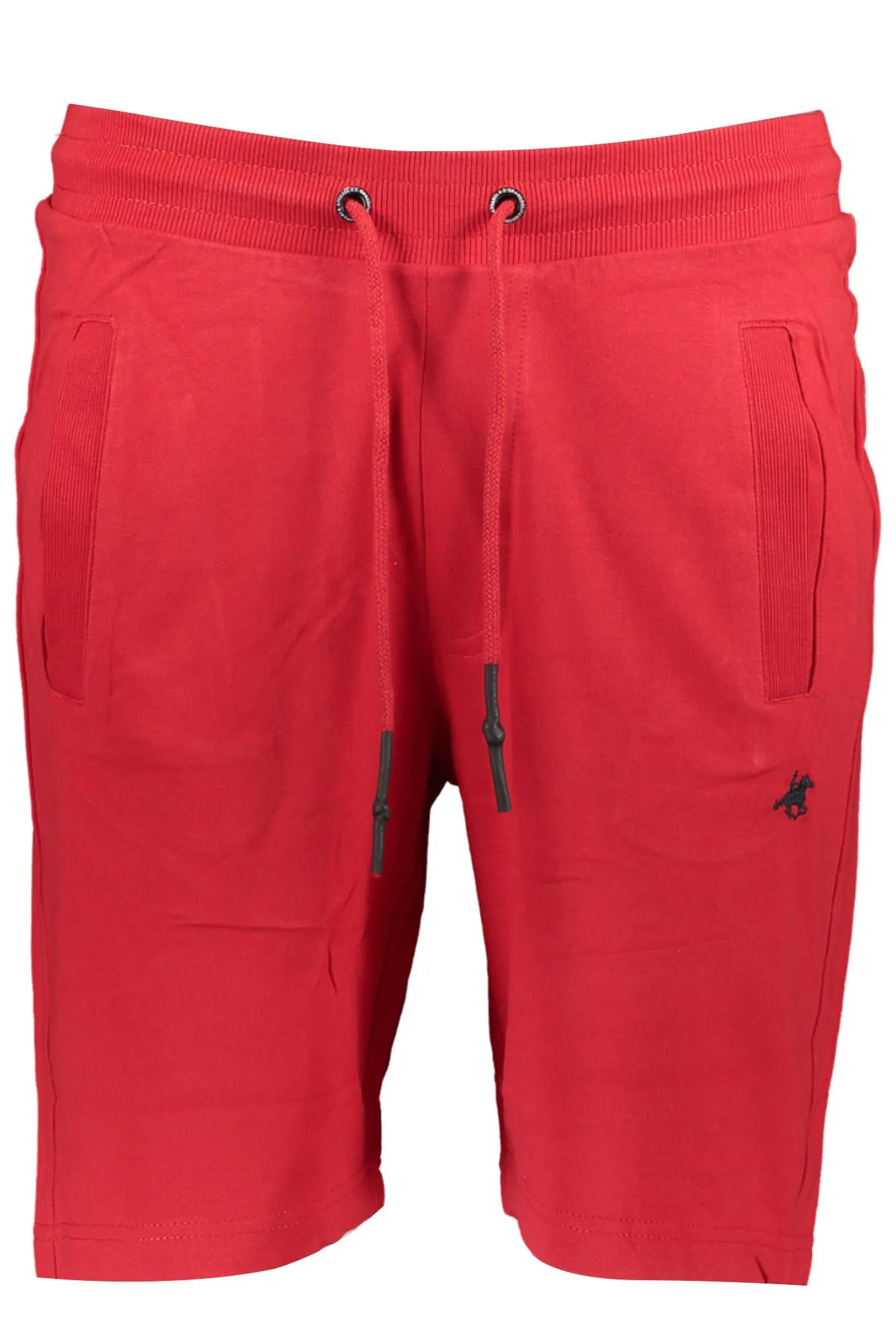 U.S. Grand Polo Red Cotton Men Short