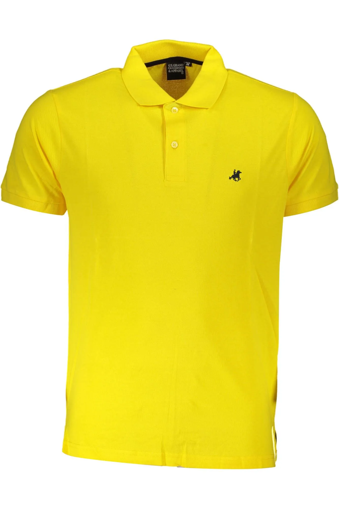 U.S. Grand Polo Yellow Cotton Men Polo Shirt