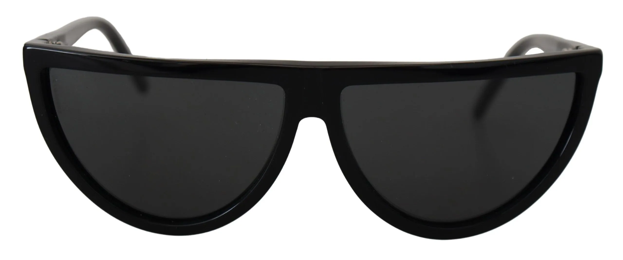 Dolce & Gabbana Women's Chic Semi Circular Black Sunglasses