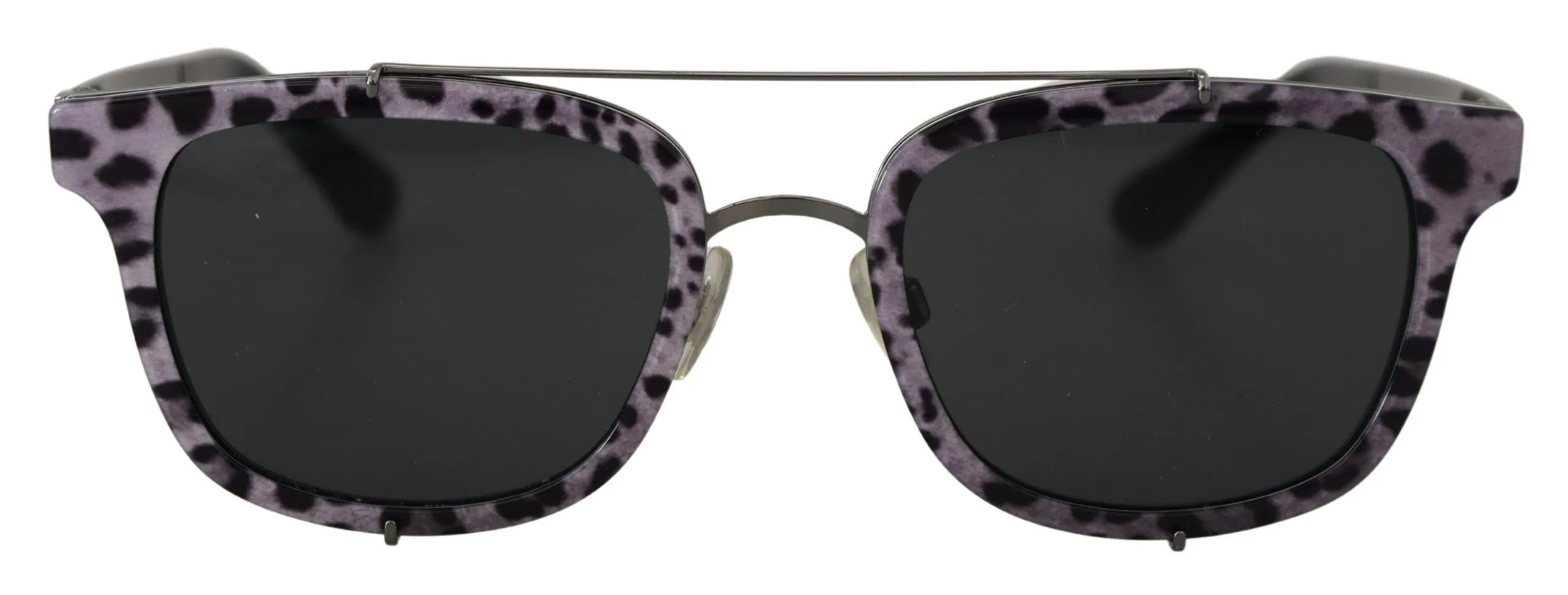 Dolce & Gabbana Women's Chic Purple Lens Metal Frame Sunglasses