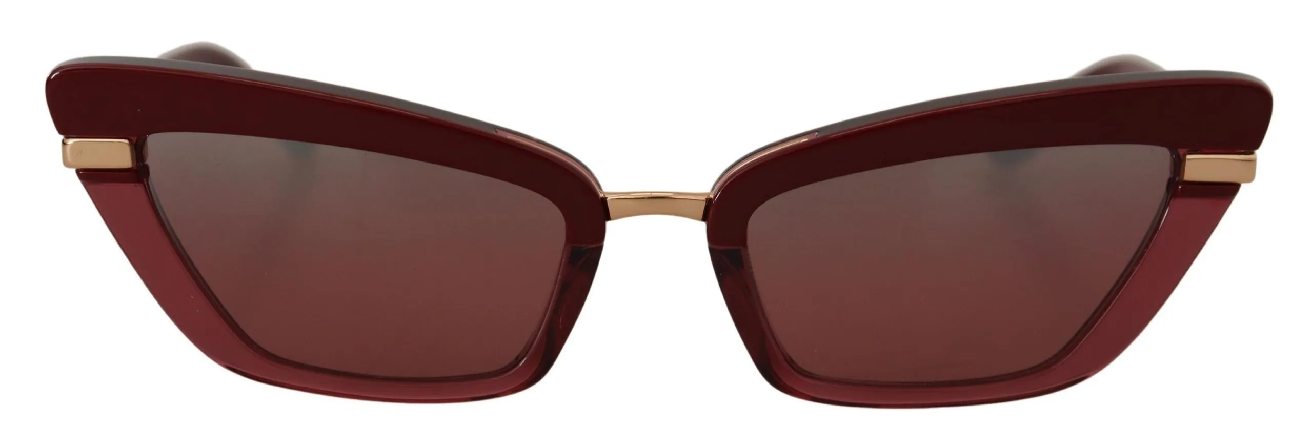 Dolce & Gabbana Women's Elegant Bordeaux Cat Eye Sunglasses