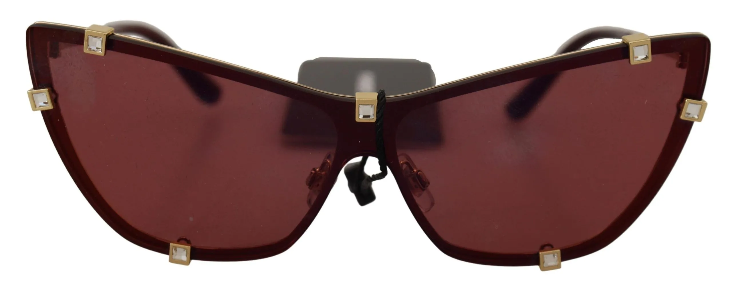 Dolce & Gabbana Women's Elegant Cat Eye Bordeaux Sunglasses