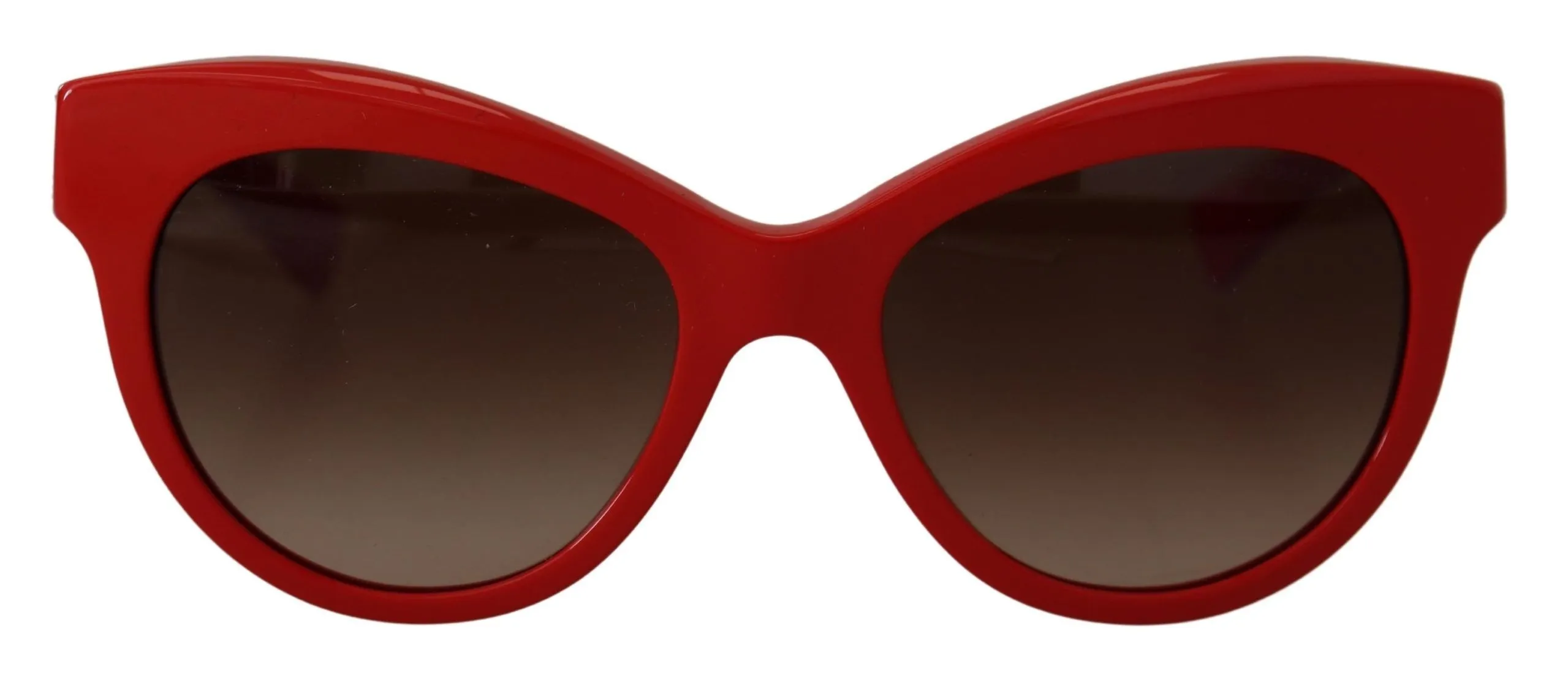 Dolce & Gabbana Women's Elegant Red Mosaico Cat-Eye Sunglasses