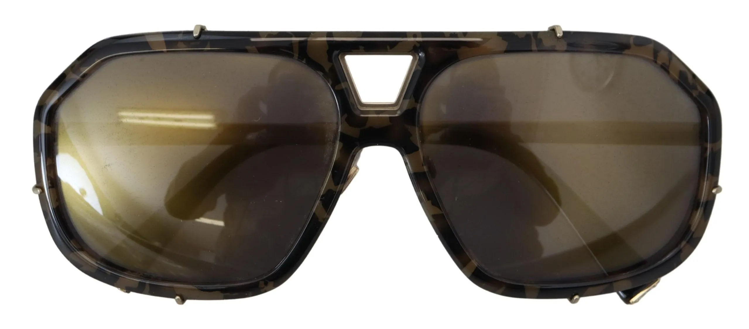 Dolce & Gabbana Women's Chic Camo Metal Frame Sunglasses
