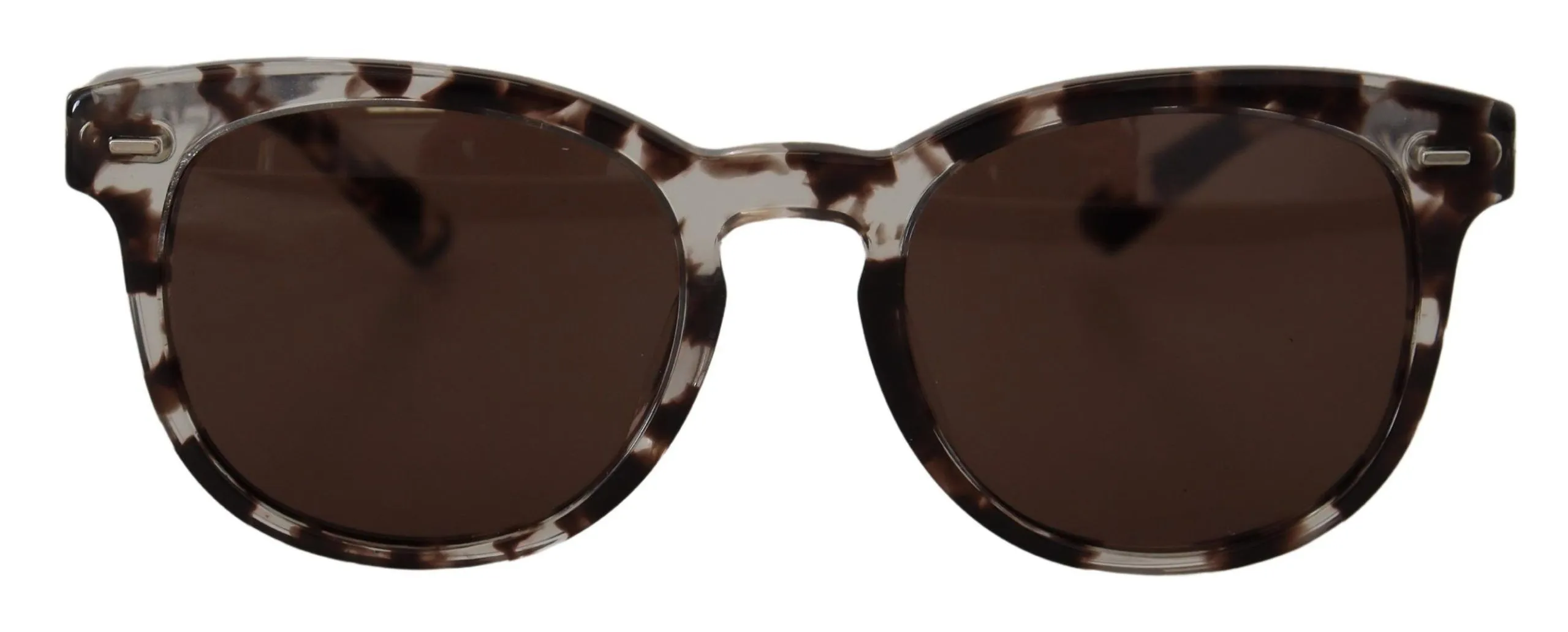 Dolce & Gabbana Women's Elegant Brown Acetate Sunglasses
