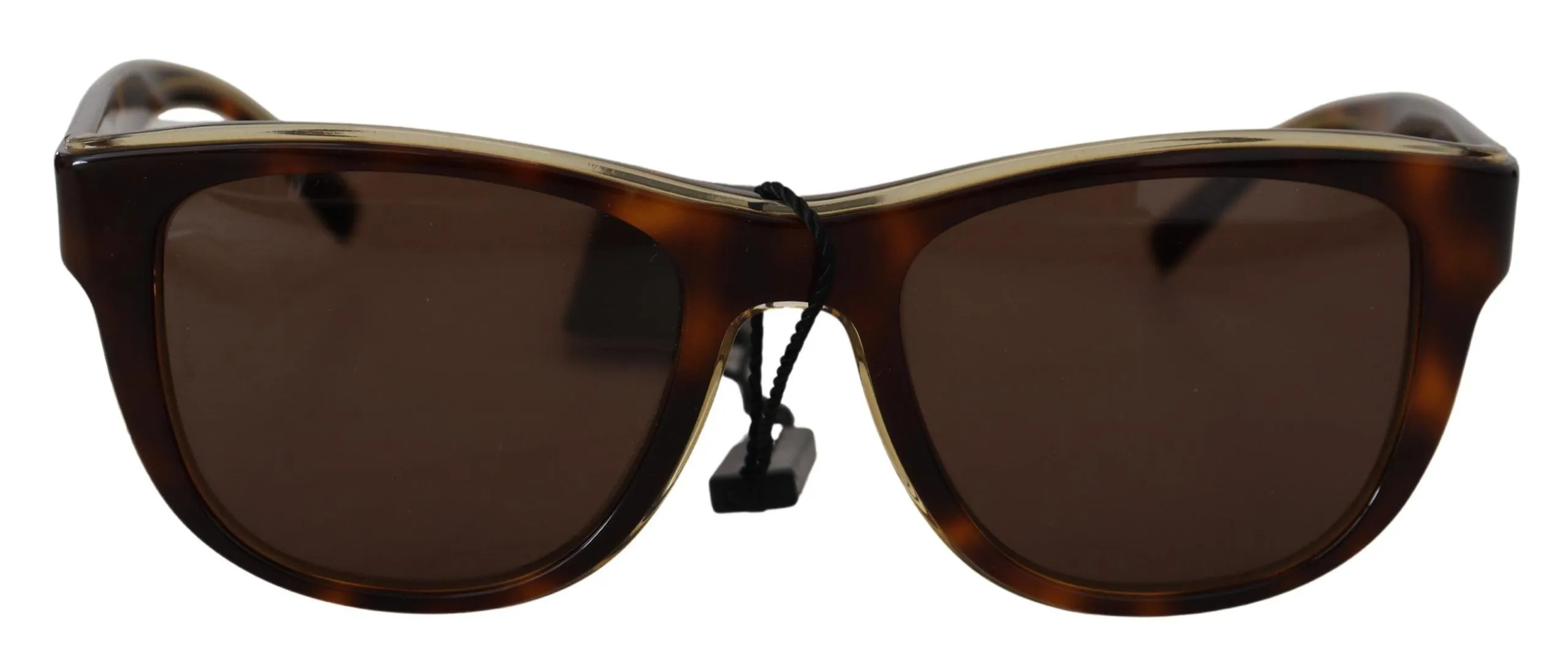 Dolce & Gabbana Women's Chic Unisex Brown Acetate Sunglasses
