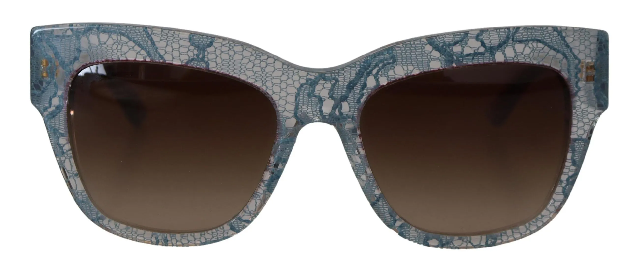 Dolce & Gabbana Women's Elegant Lace-Trimmed Gradient Sunglasses