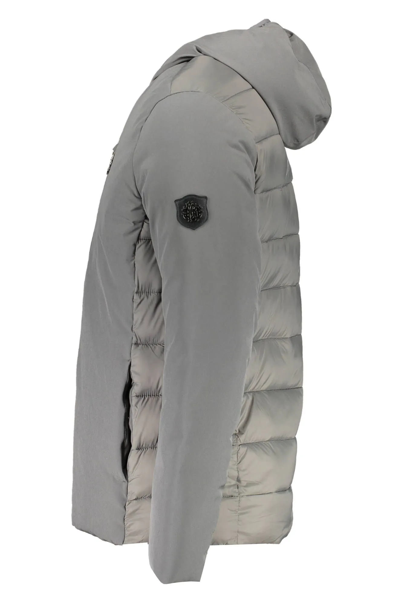 Roberto Cavalli Gray Polyester Men Jacket
