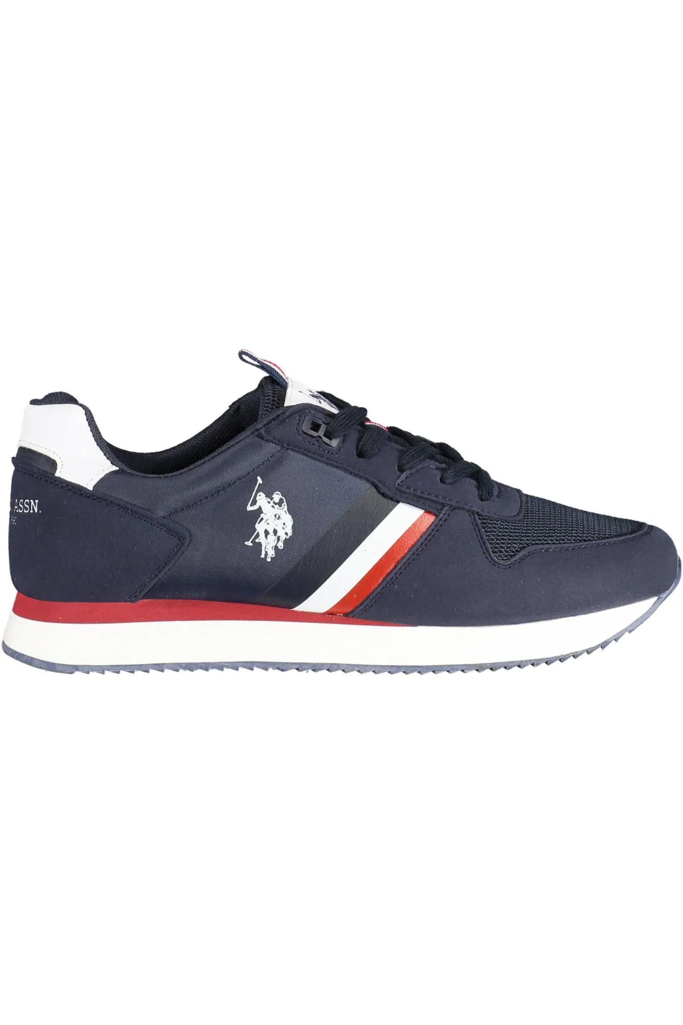 U.S. POLO ASSN. Blue Polyester Men Sneaker