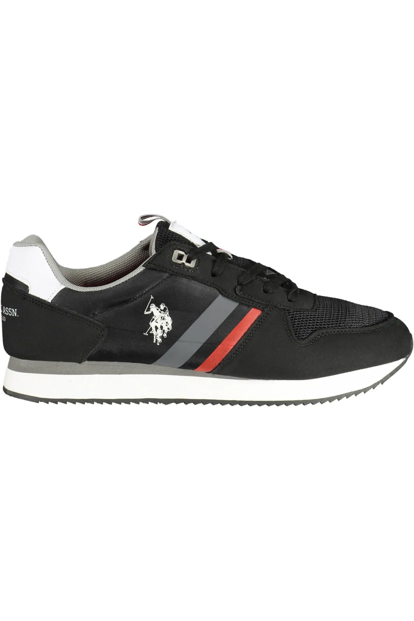 U.S. POLO ASSN. Black Polyester Men Sneaker