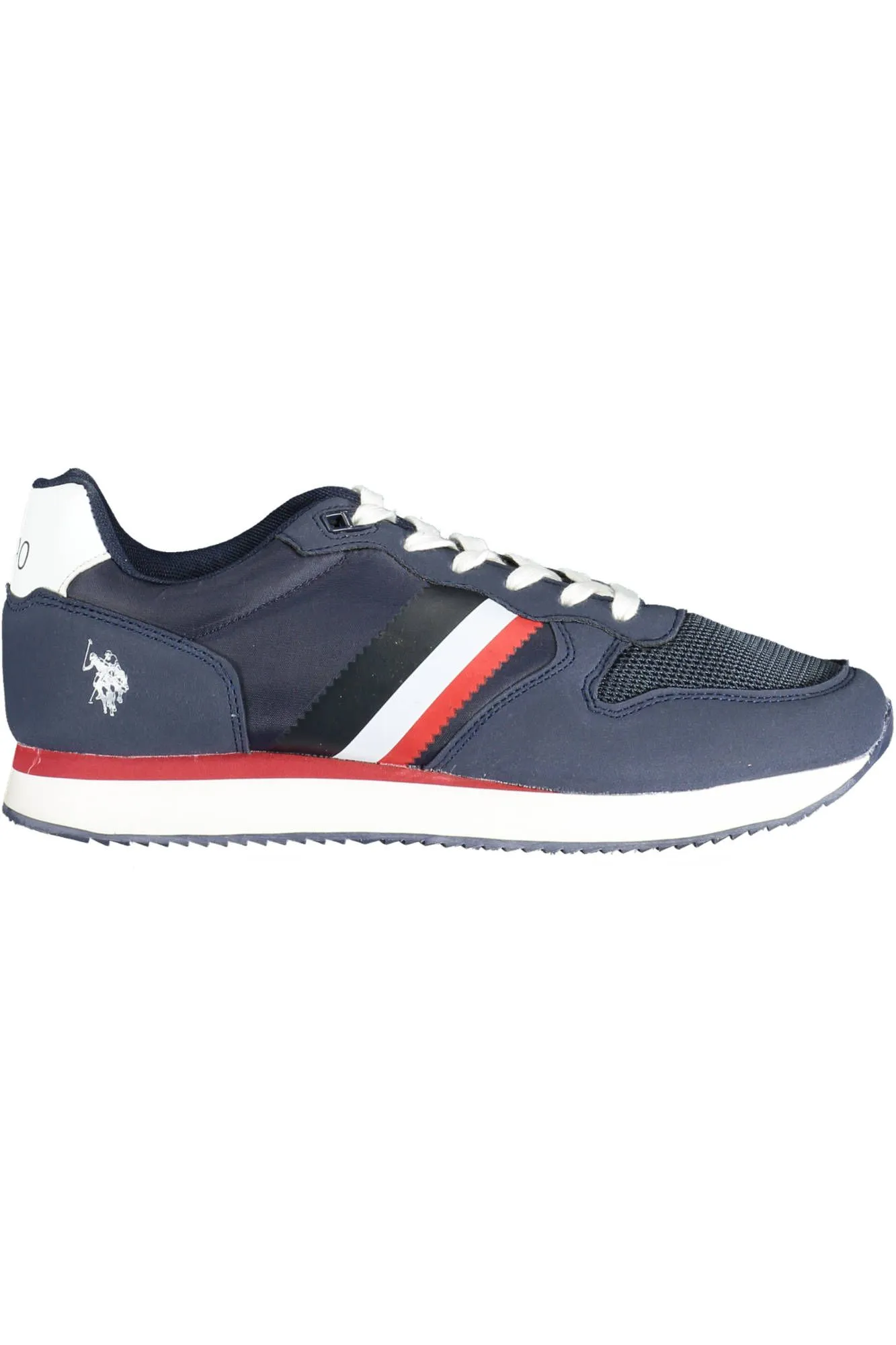 U.S. POLO ASSN. Blue Polyester Men Sneaker