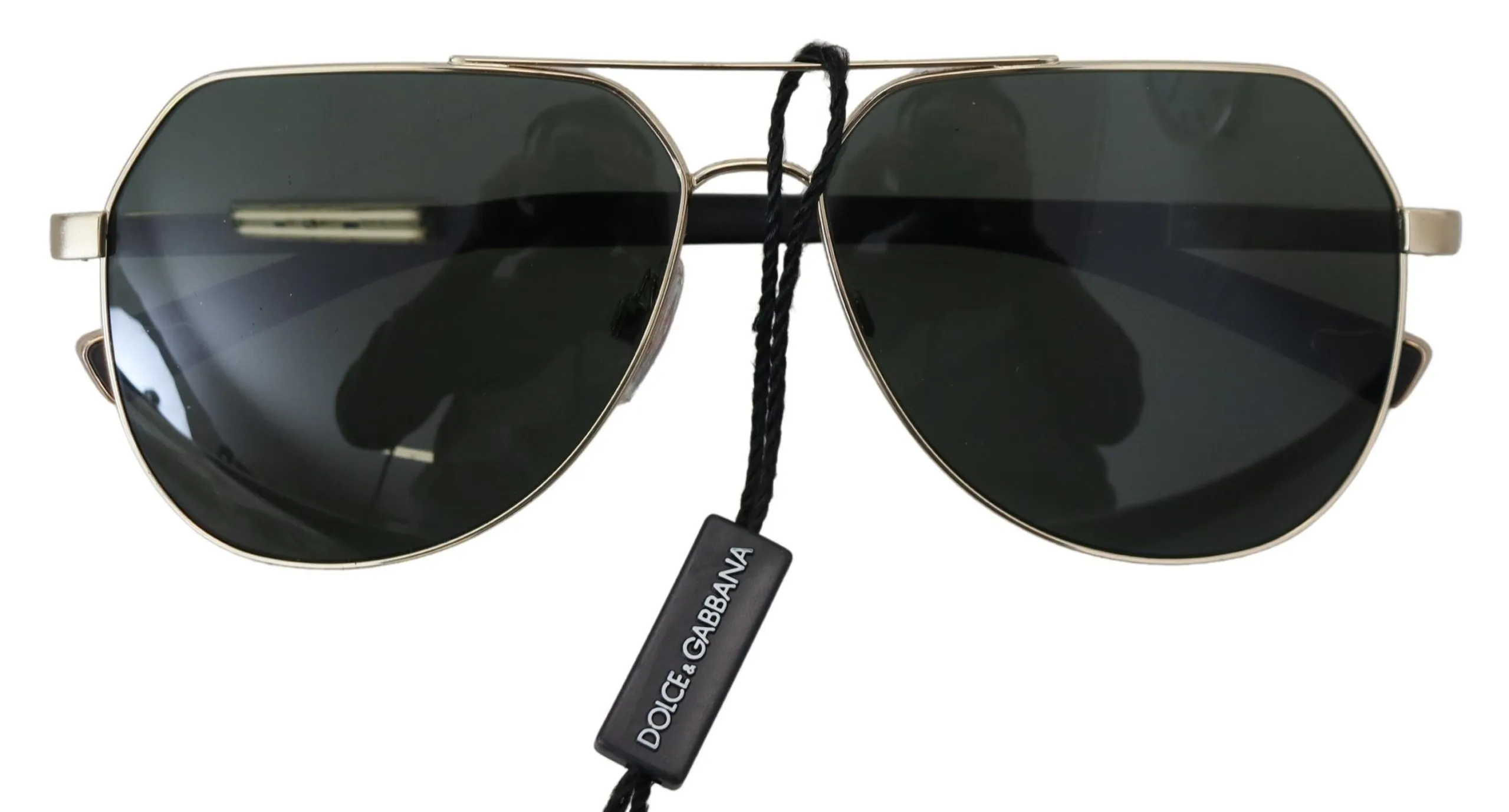 Dolce & Gabbana Women's Chic Gold-Plated Polarized Unisex Sunglasses
