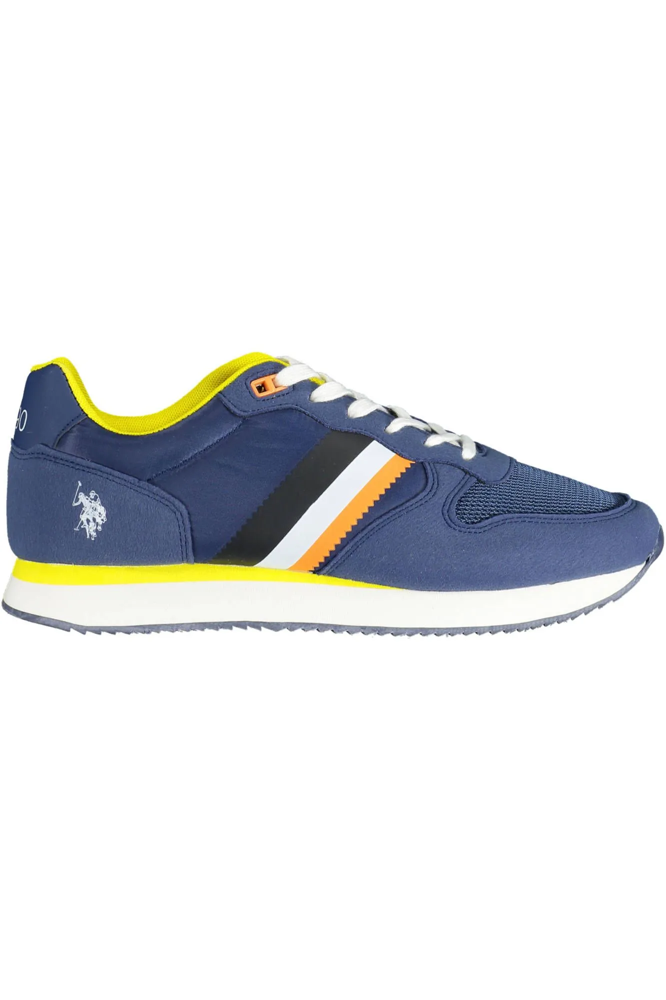 U.S. POLO ASSN. Blue Polyester Men Sneaker