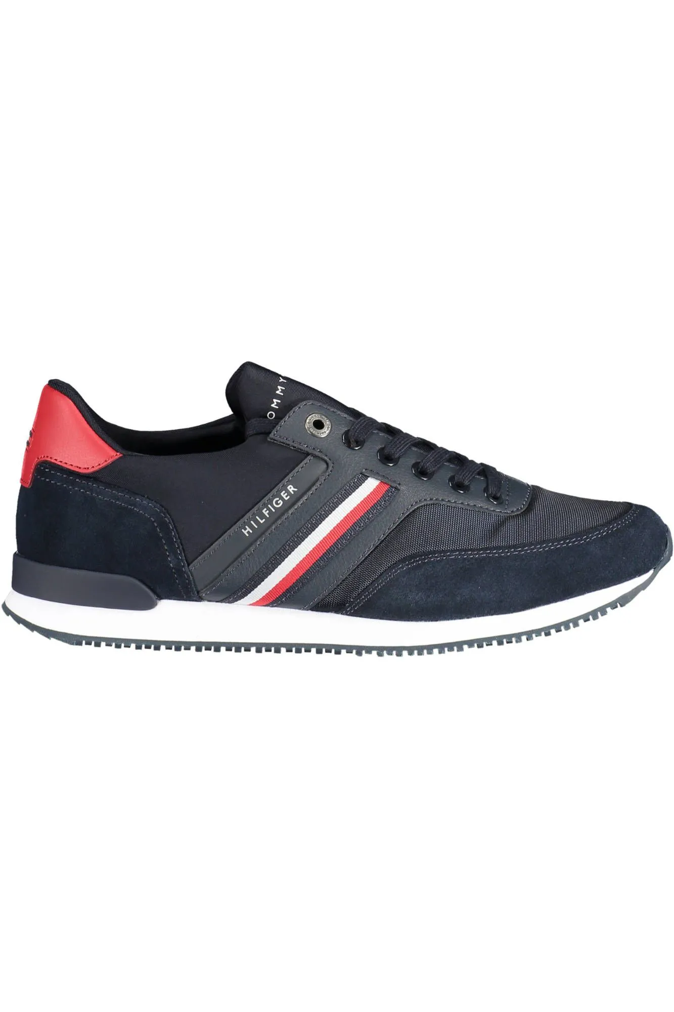 Tommy Hilfiger Blue Polyester Men Sneaker