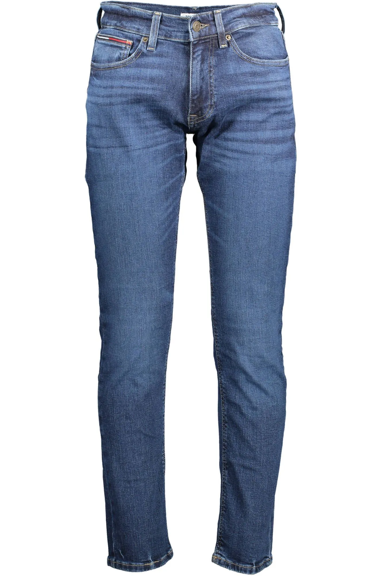 Tommy Hilfiger Blue Cotton Men Jeans