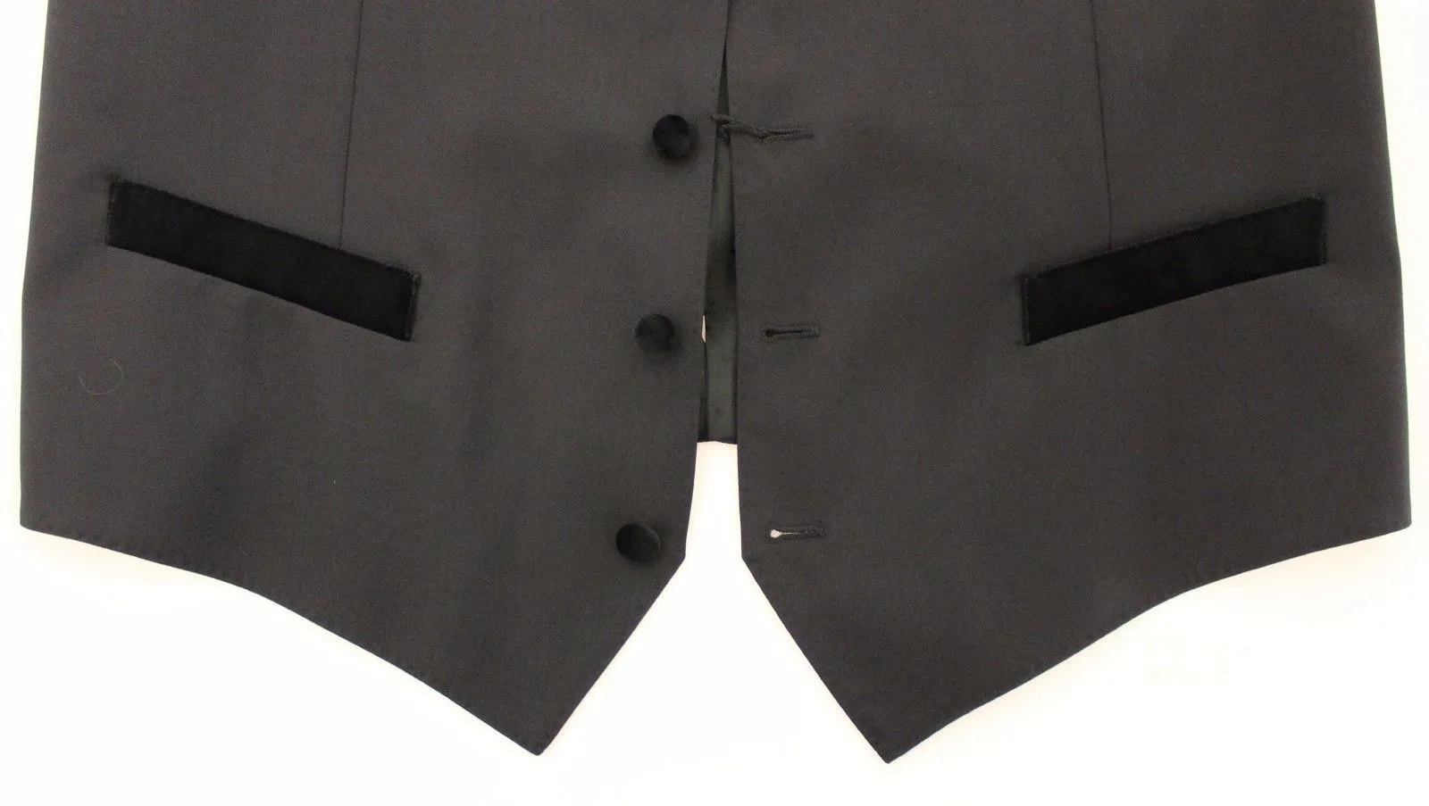 Dolce & Gabbana Men's Elegant Black Wool Dress Vest