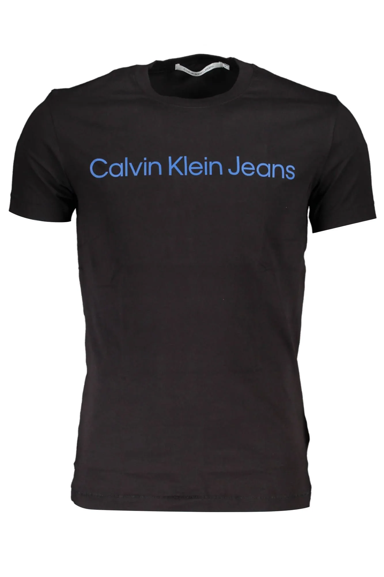 Calvin Klein Black Cotton Men T-Shirt