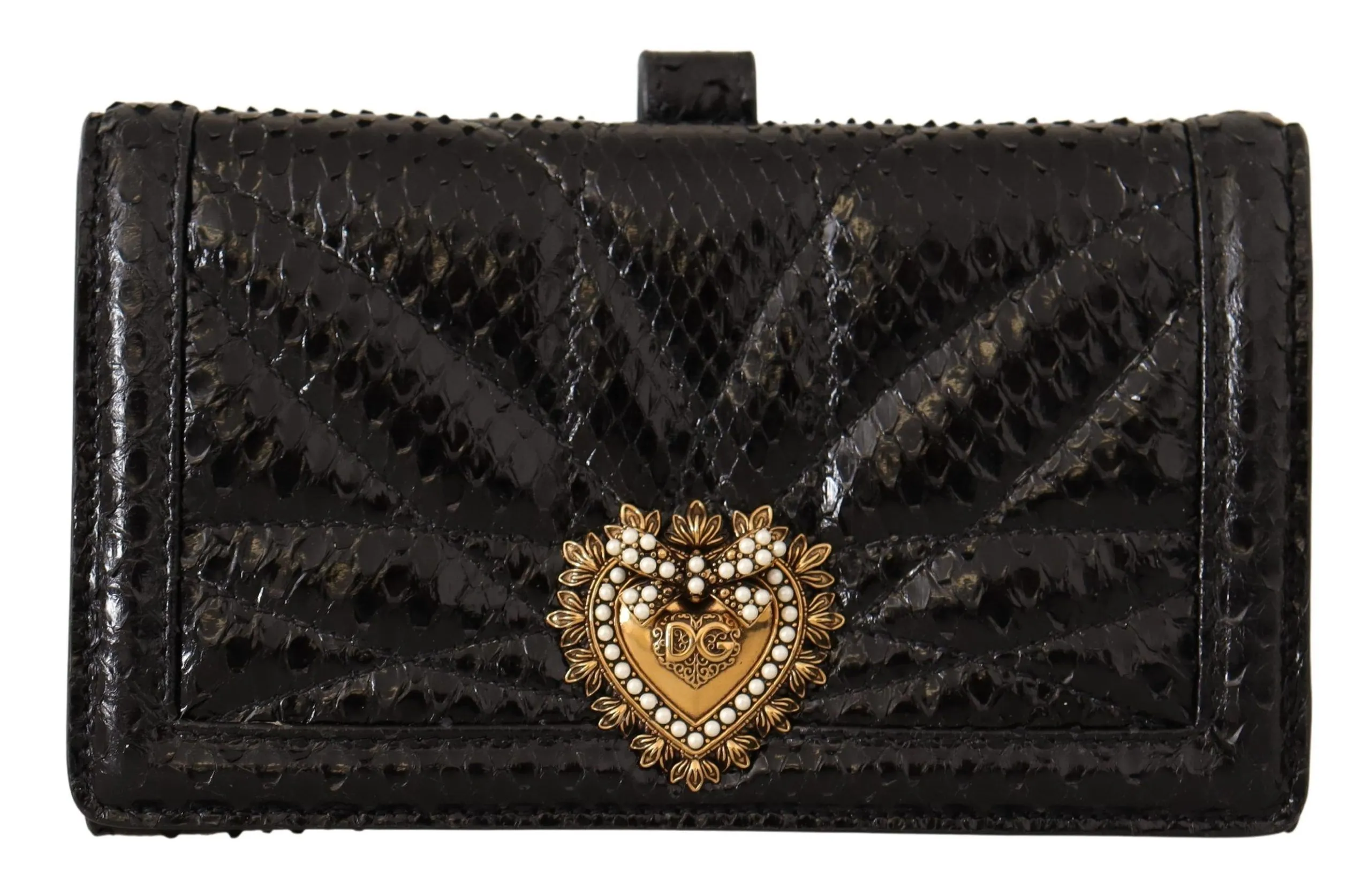 Dolce & Gabbana Women's Exquisite Exotic Python iPhone 11 Pro Wallet Case