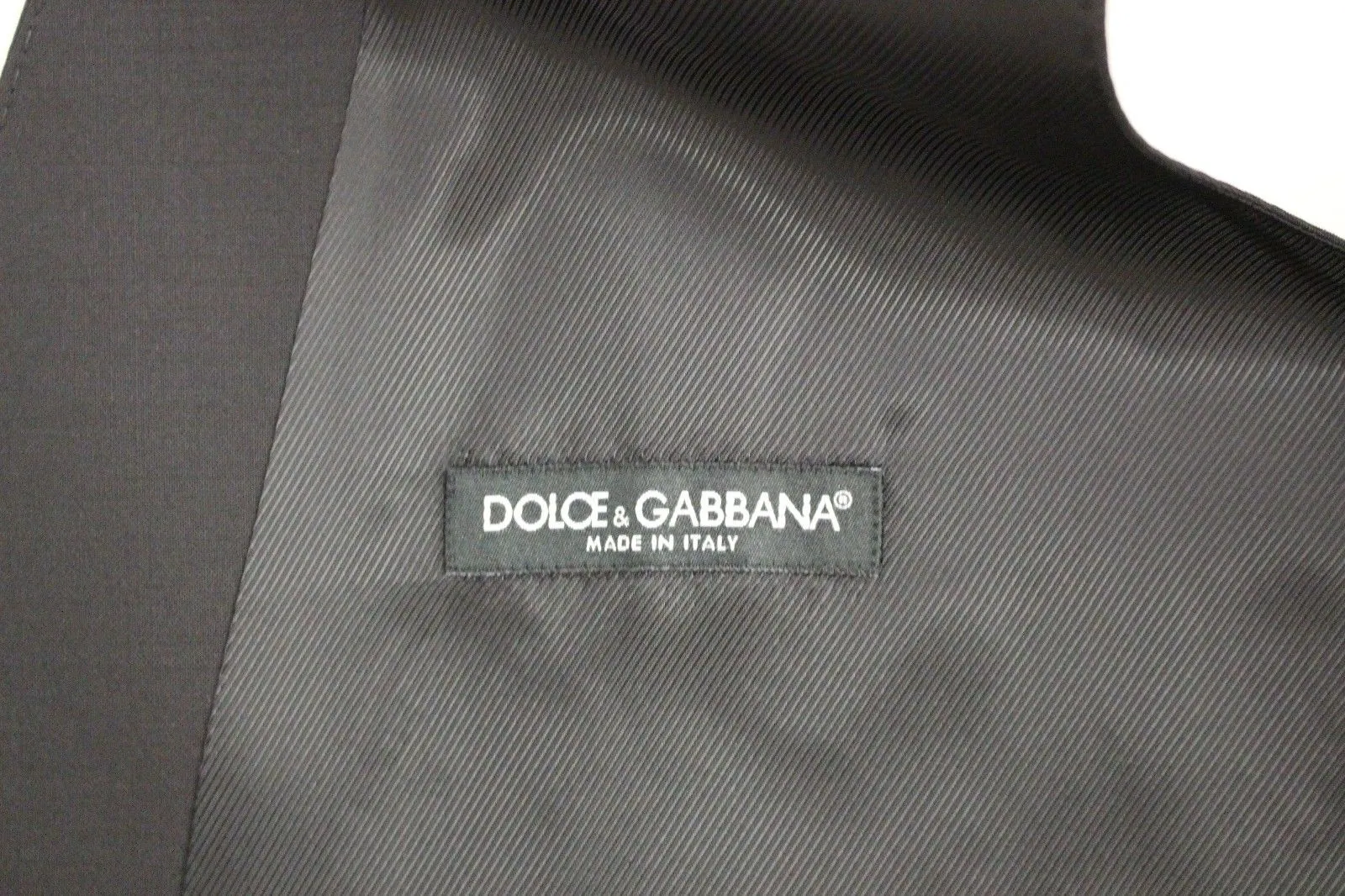 Dolce & Gabbana Men's Elegant Blue Wool Stretch Dress Vest