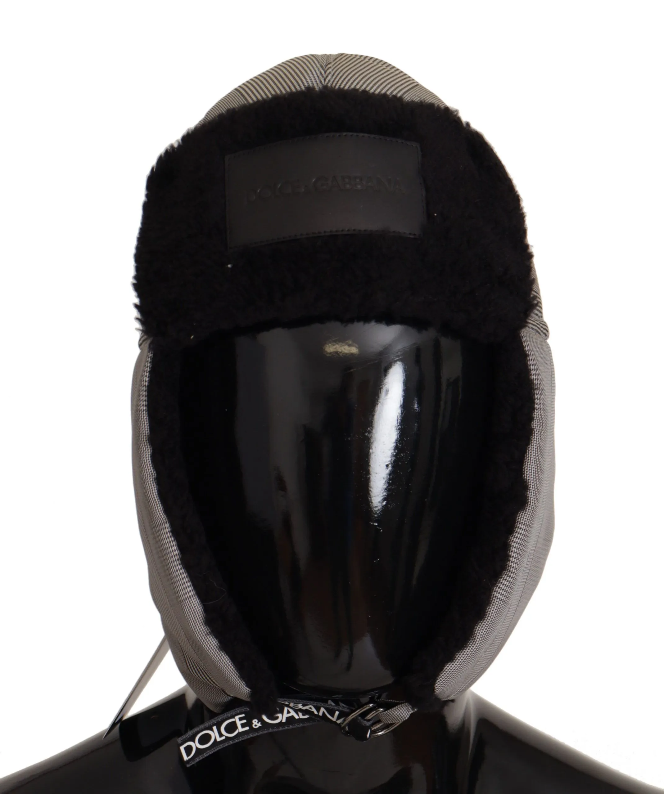 Dolce & Gabbana Men's Elegant Gray Trapper Hat