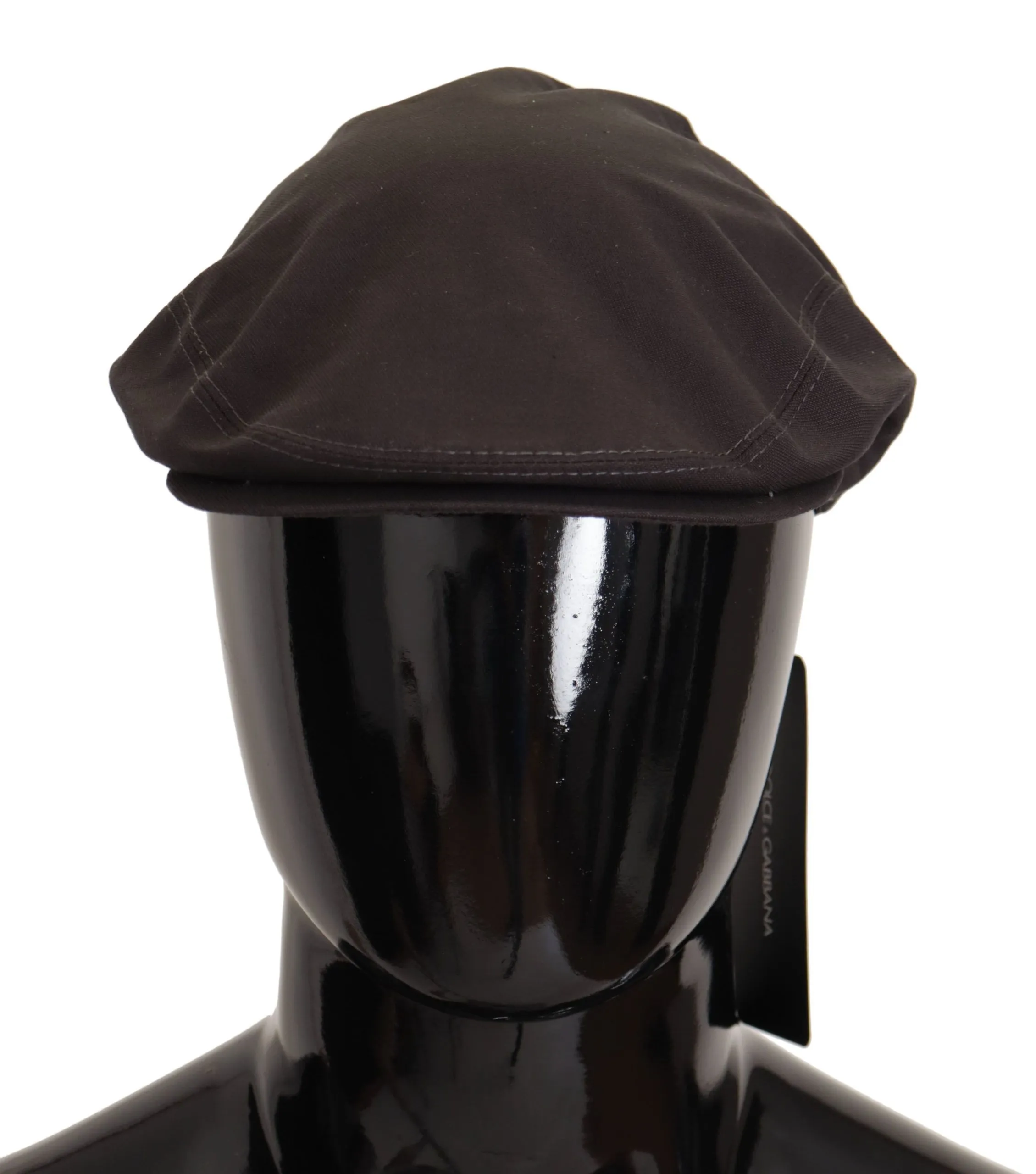 Dolce & Gabbana Men's Elegant Brown Newsboy Hat