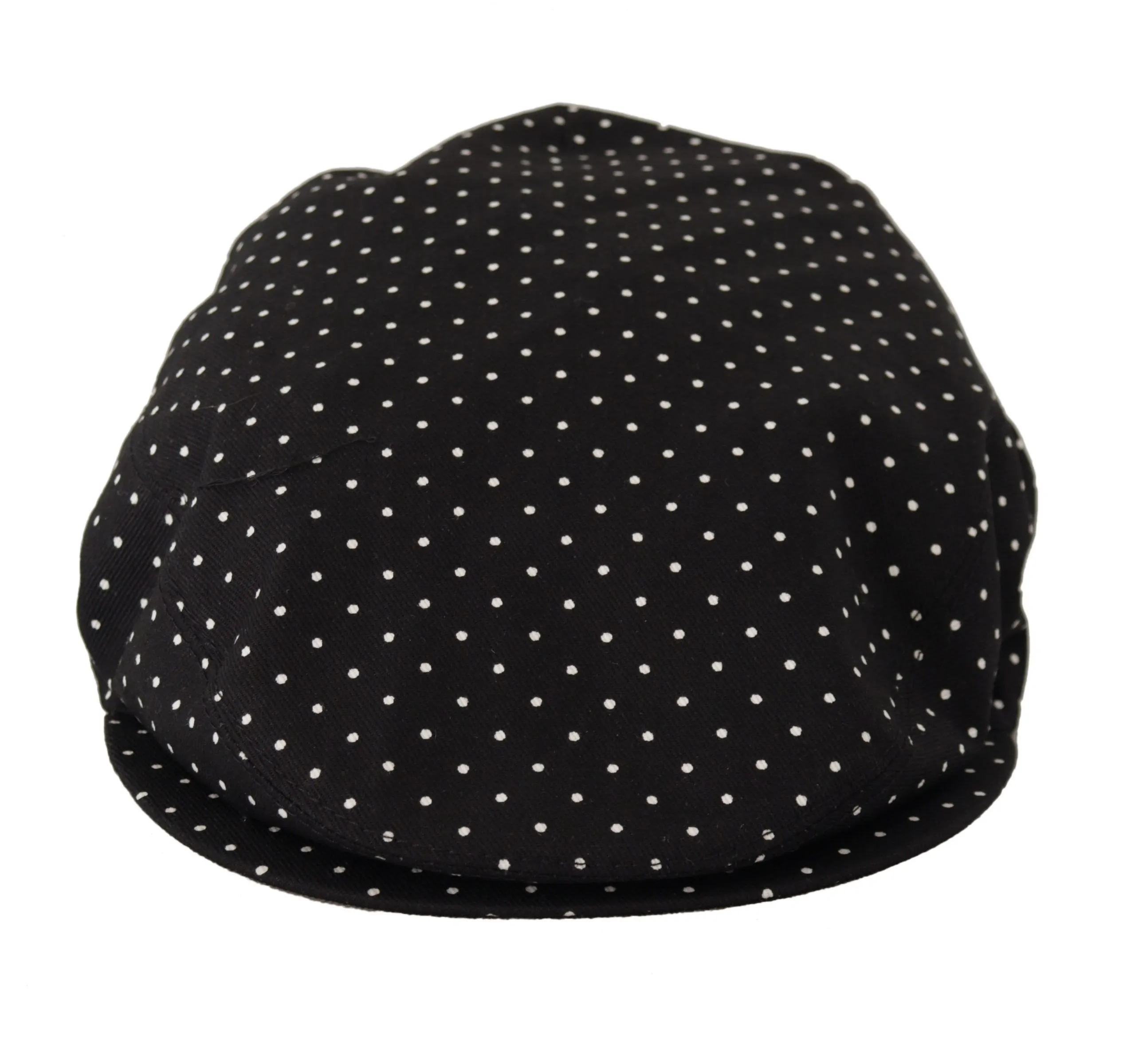 Dolce & Gabbana Men's Classic Polka Dot Newsboy Hat