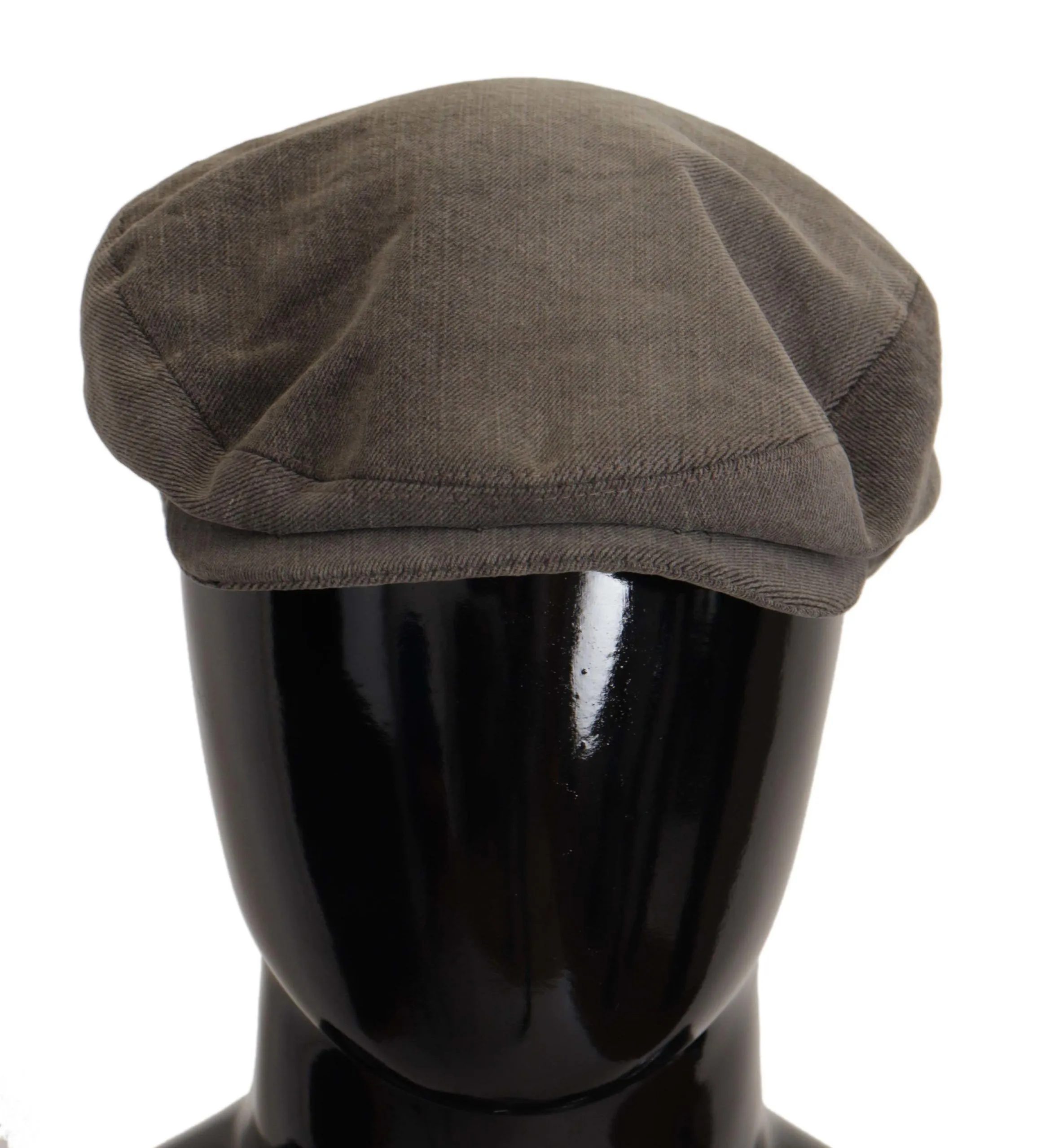 Dolce & Gabbana Men's Chic Gray Newsboy Hat