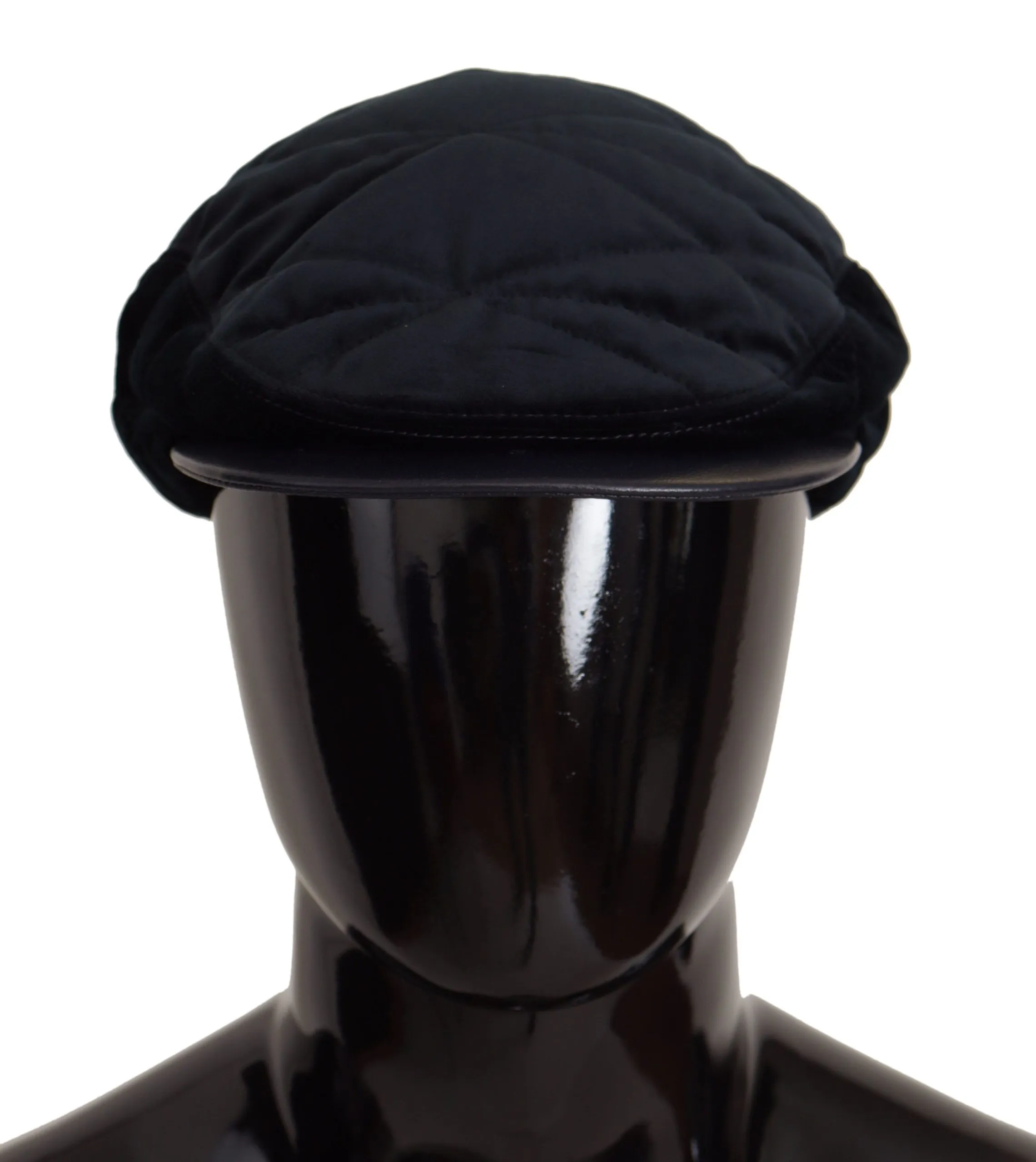 Dolce & Gabbana Men's Elegant Navy Newsboy Cap