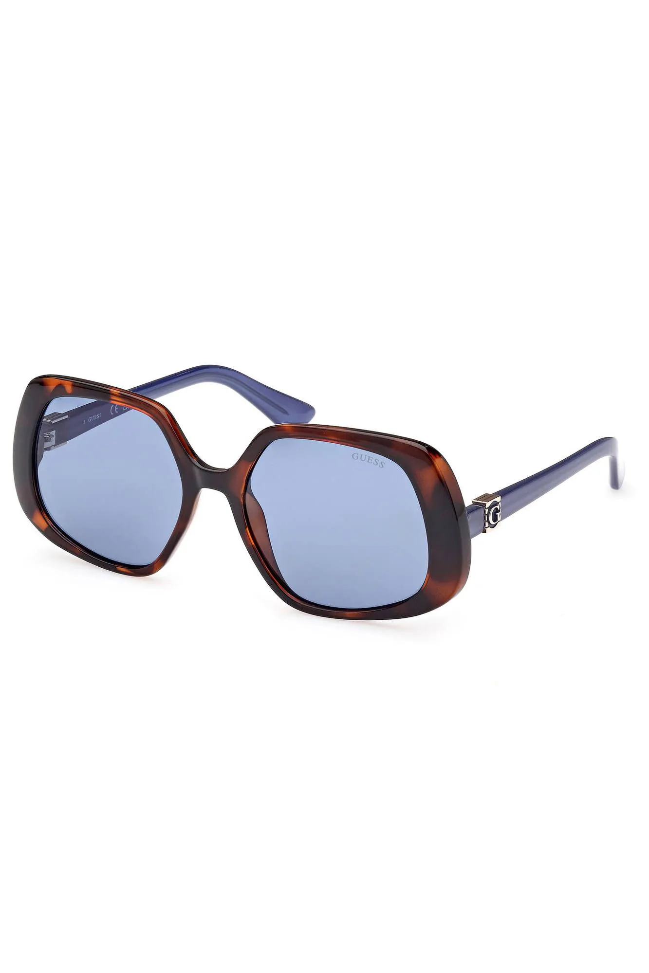 Guess Jeans Brown Plastic Women Sunglass