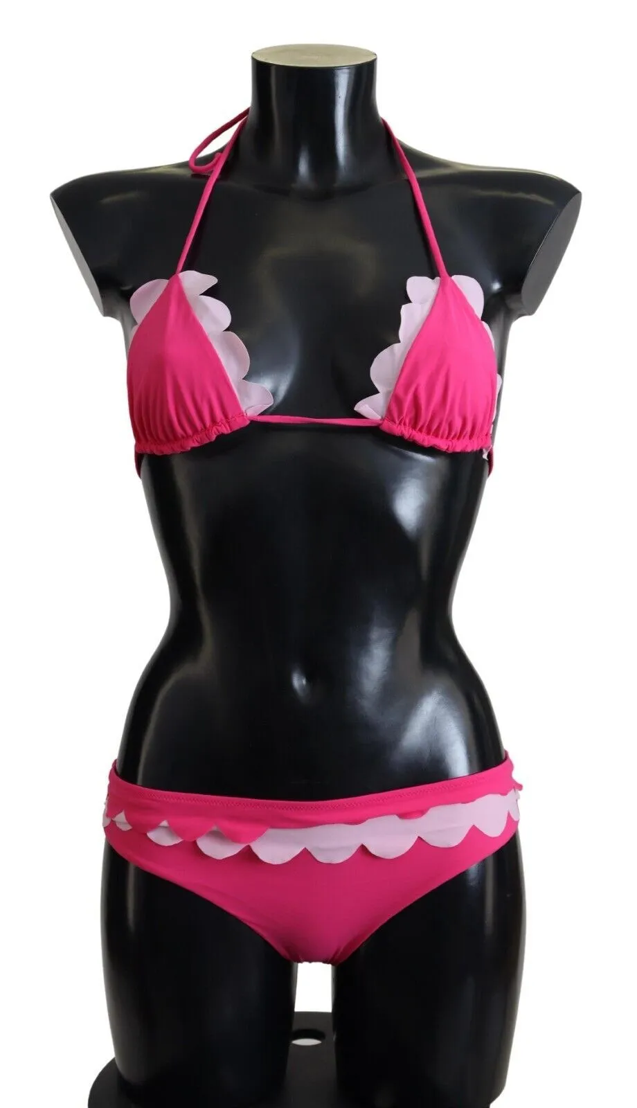 Valentino Women's Chic Pink Two-Piece Bikini Swimwear