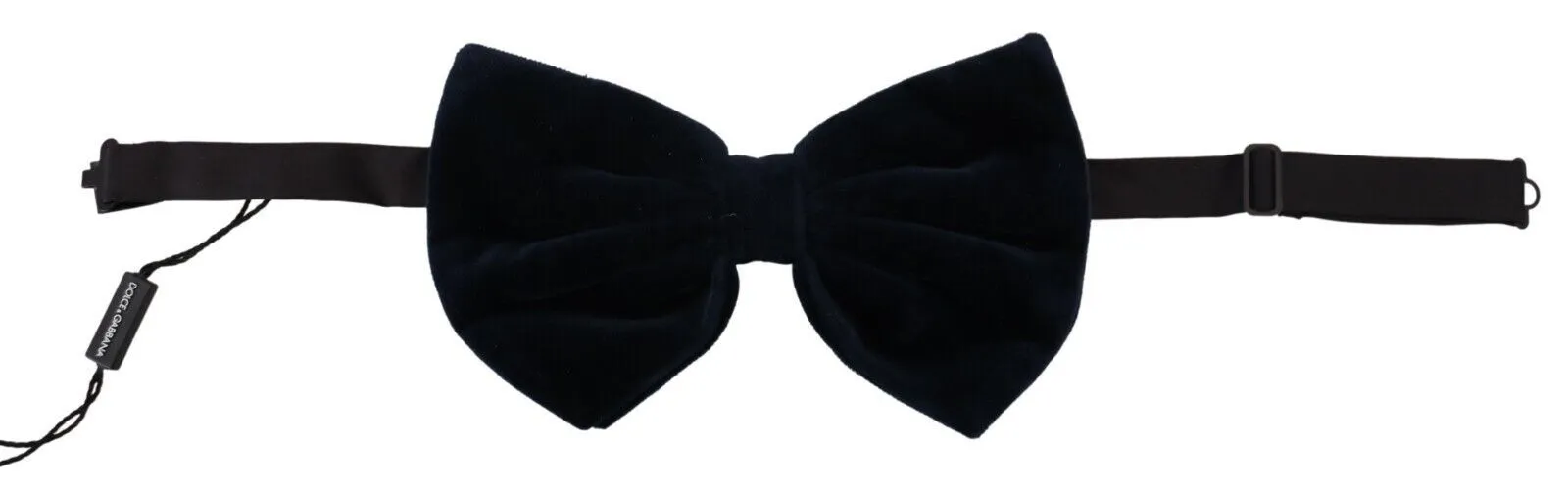 Dolce & Gabbana Men's Exclusive Blue Silk Blend Bow Tie