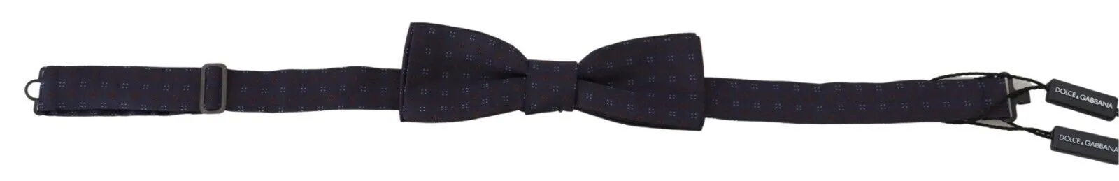 Dolce & Gabbana Men's Elegant Silk Patterned Bow Tie