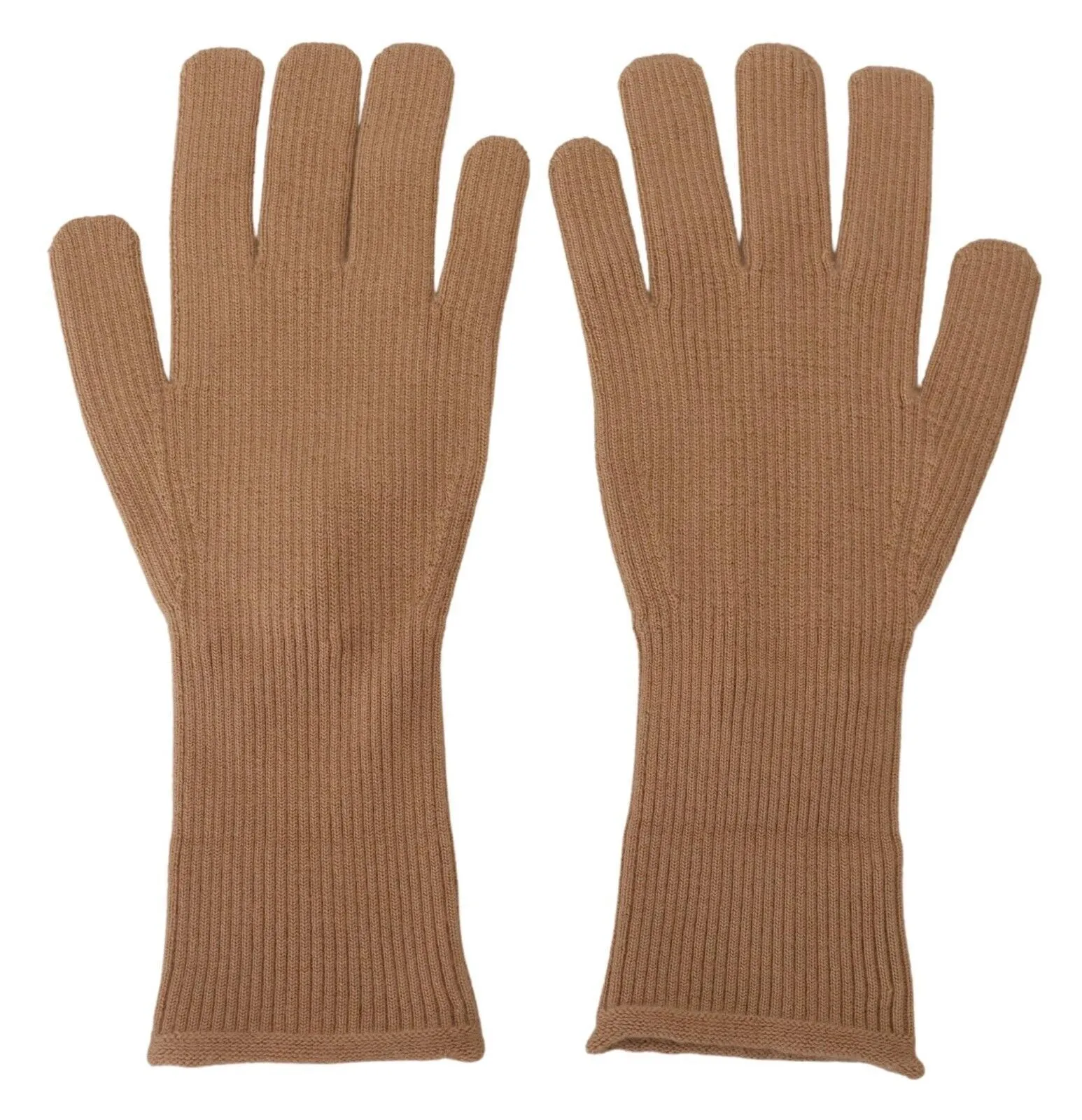 Dolce & Gabbana Men's Elegant Beige Cashmere Winter Gloves