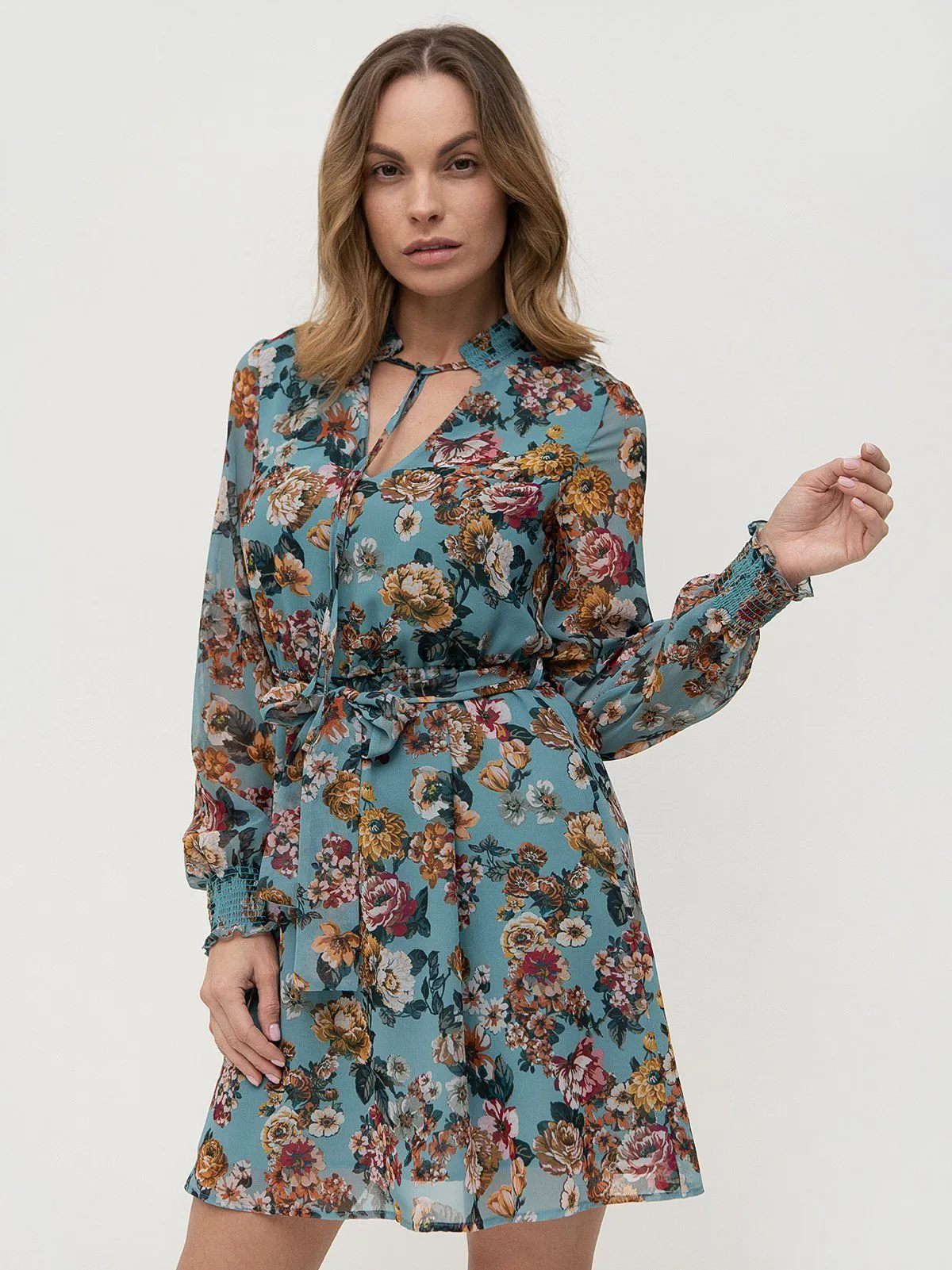 Liu Jo Women's Floral Print Loose-Fit Agastache Dress