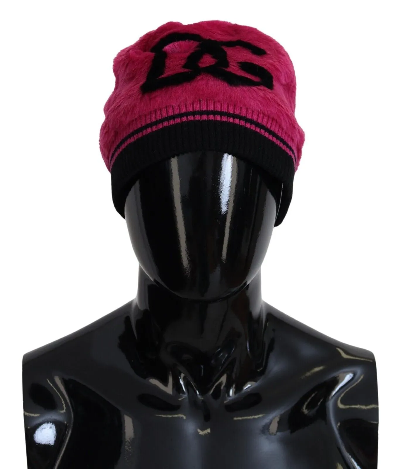 Dolce & Gabbana Men's Elegant Pink Beanie for Stylish Comfort