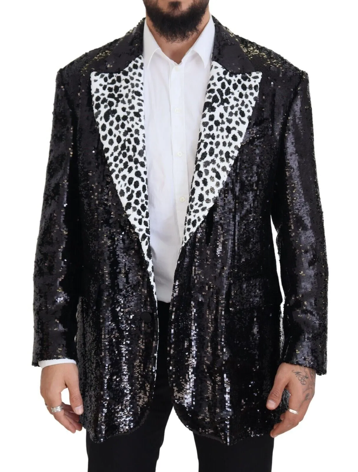 Dolce & Gabbana Men's Elegant Black Single Breasted Blazer