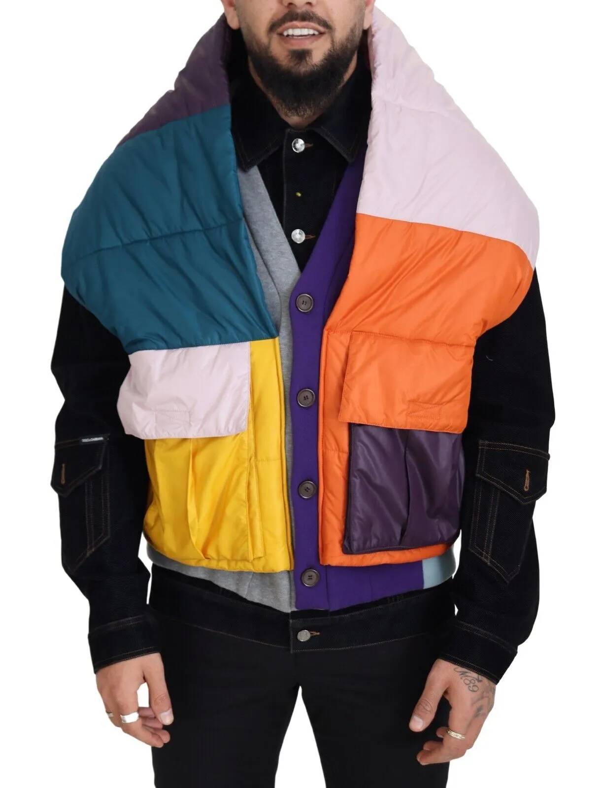 Dolce & Gabbana Men's Eclectic Bomber Jacket Menswear Marvel