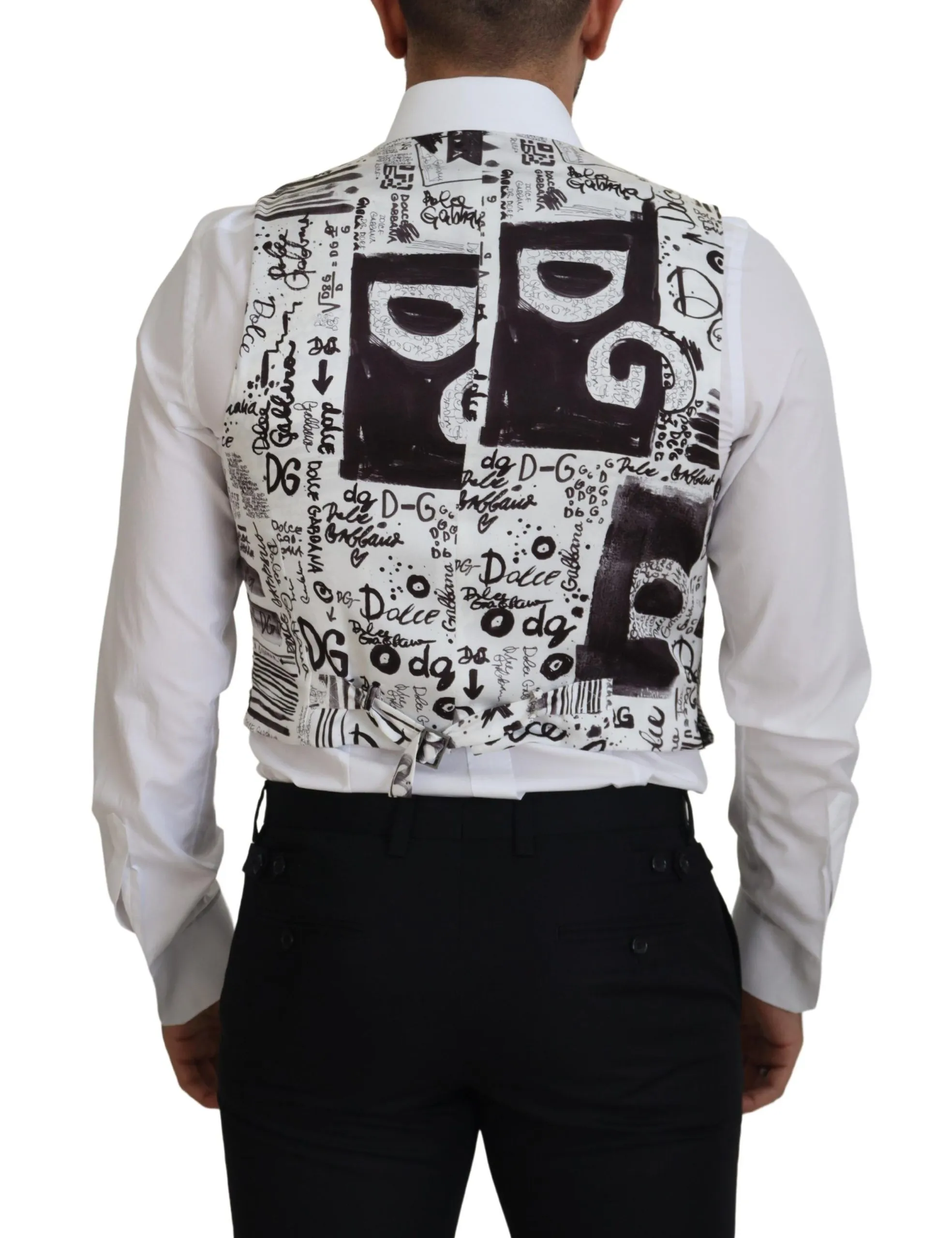 Dolce & Gabbana Men's Multicolor Formal Dress Vest