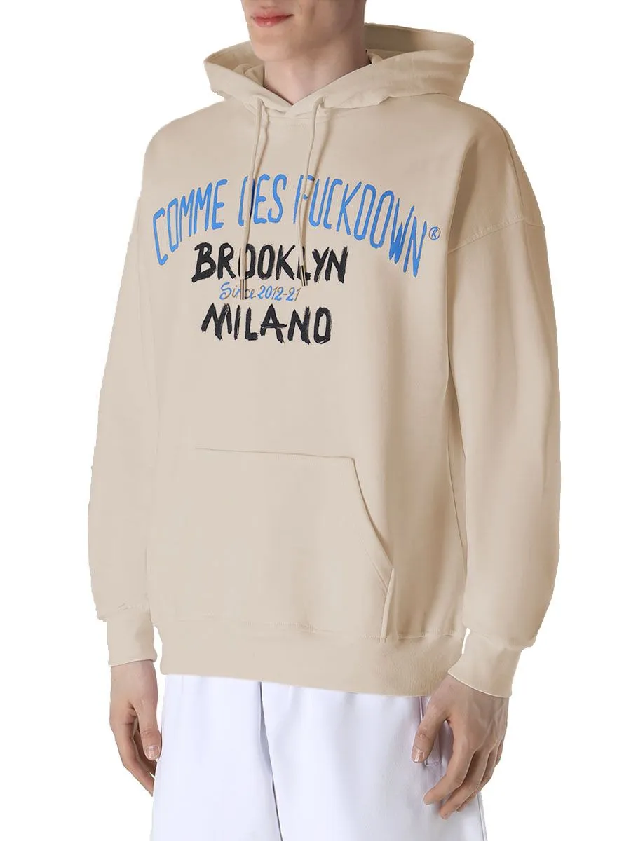Comme Des Fuckdown Men's Iconic Cotton Hooded Sweatshirt